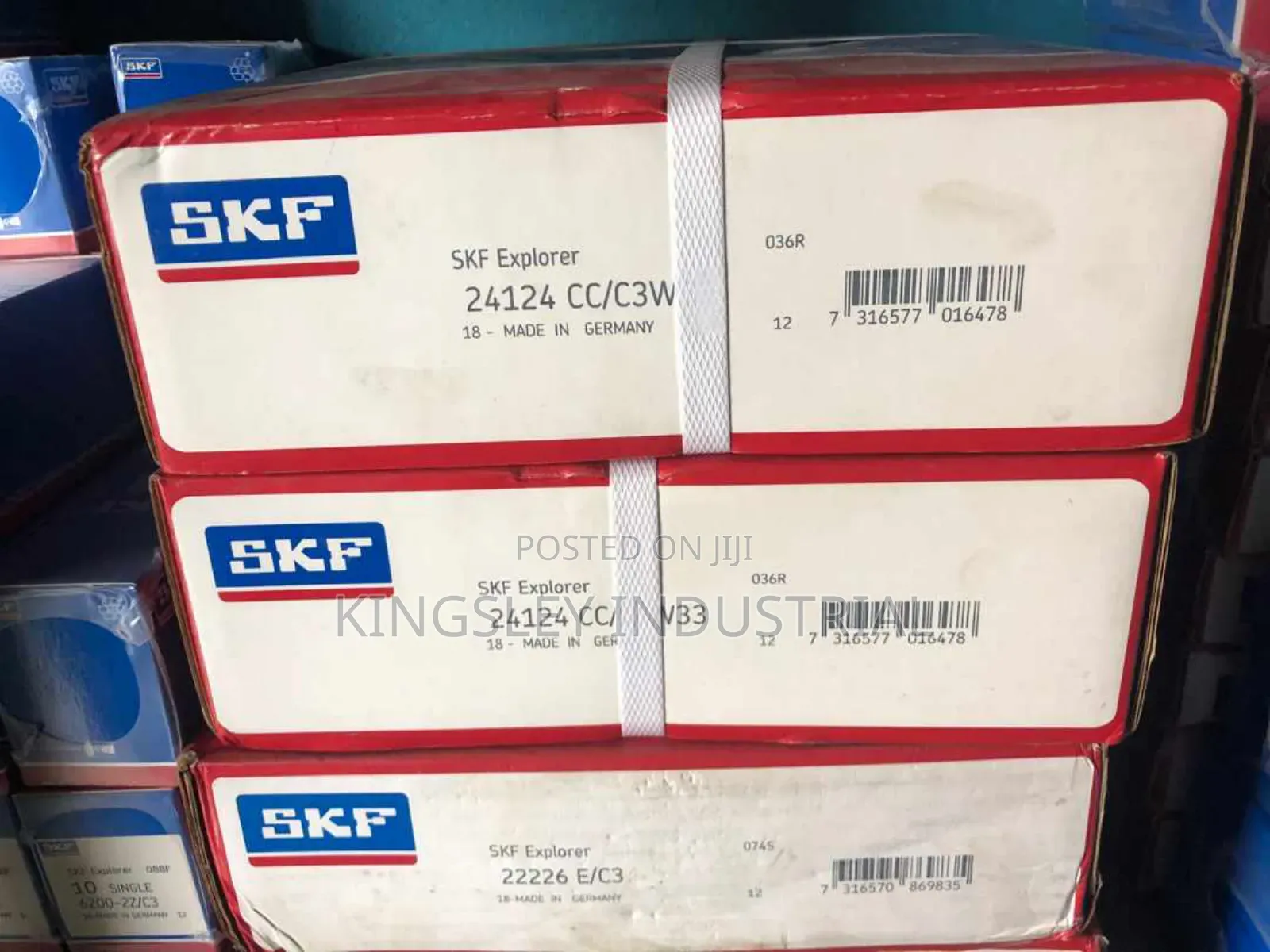 24124cc.W33.C3 SKF Double Roller Bearing