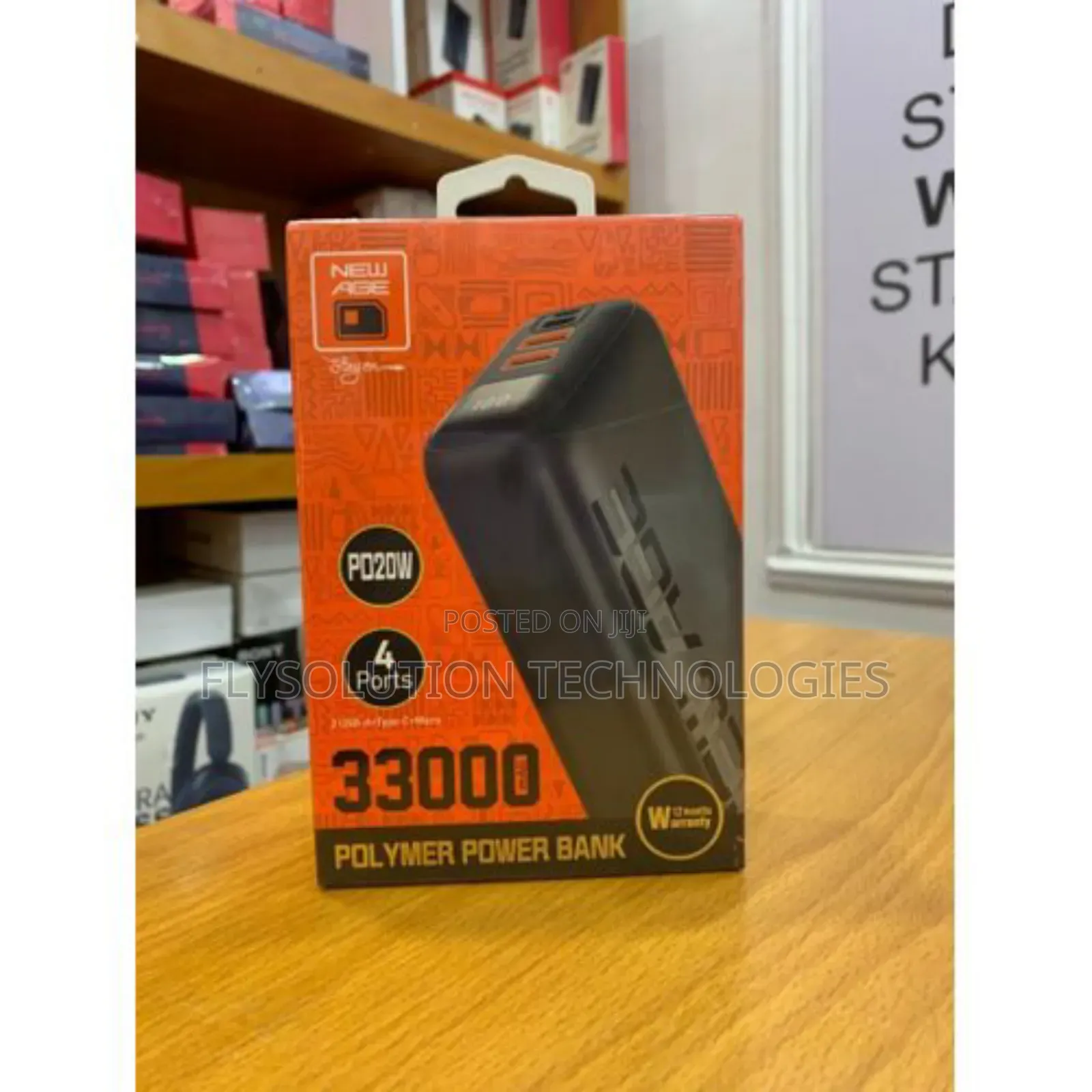 New Age Turbo Ultra 11 33,000mah Polymer Power Bank