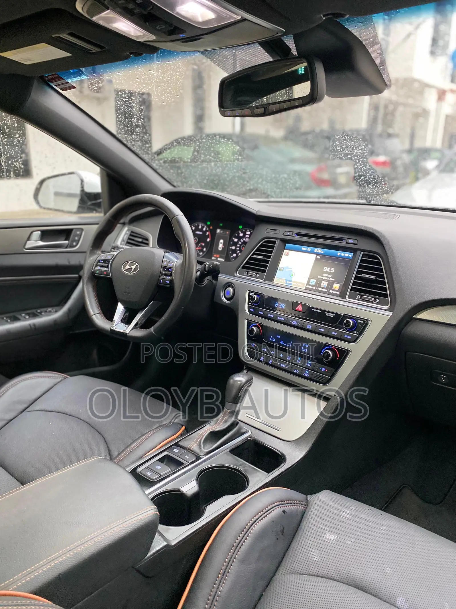 Hyundai Sonata Sport 2.0T 4dr Sedan (2.0L 4cyl Turbo 6A) 2015 Silver