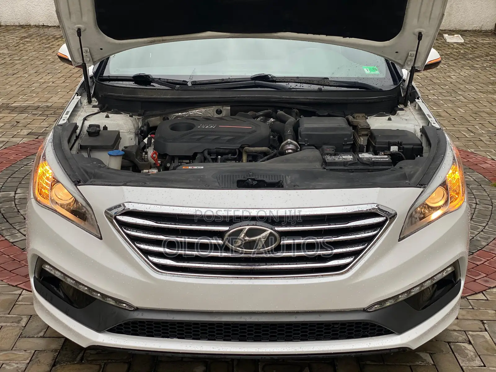 Hyundai Sonata Sport 2.0T 4dr Sedan (2.0L 4cyl Turbo 6A) 2015 Silver