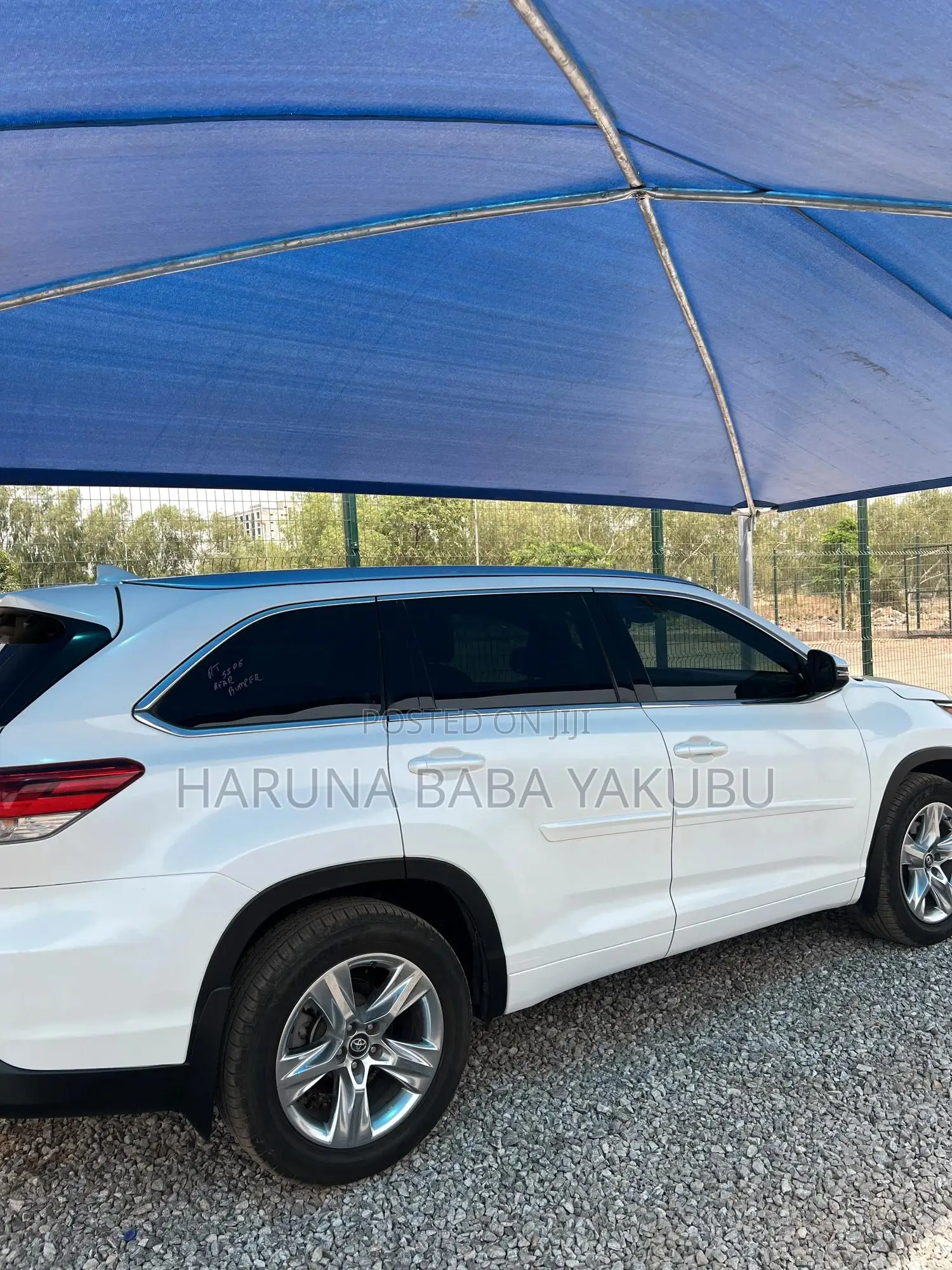 Toyota Highlander Limited 4x4 V6 (3.5L 6cyl 8A) 2017 White