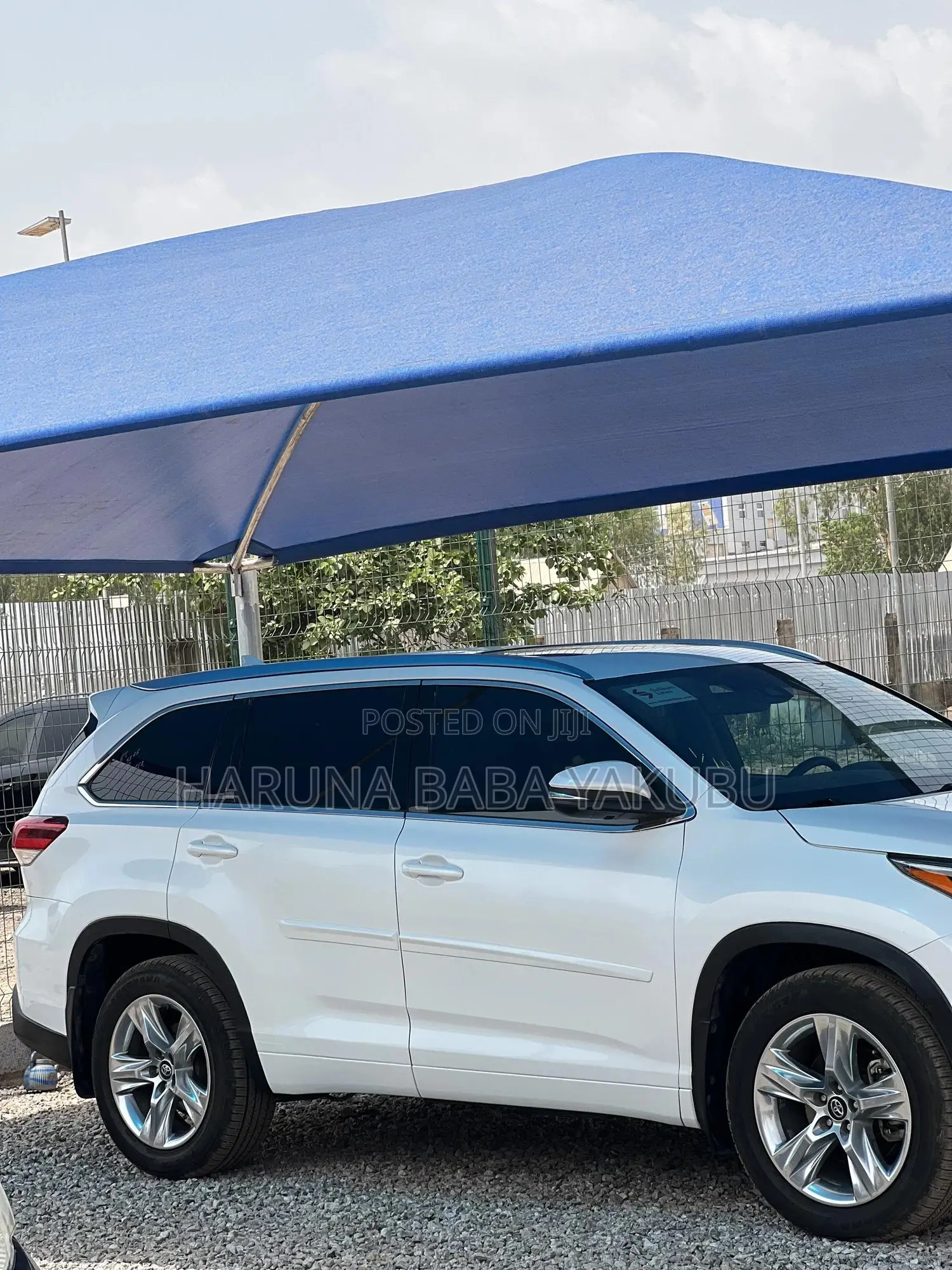 Toyota Highlander Limited 4x4 V6 (3.5L 6cyl 8A) 2017 White