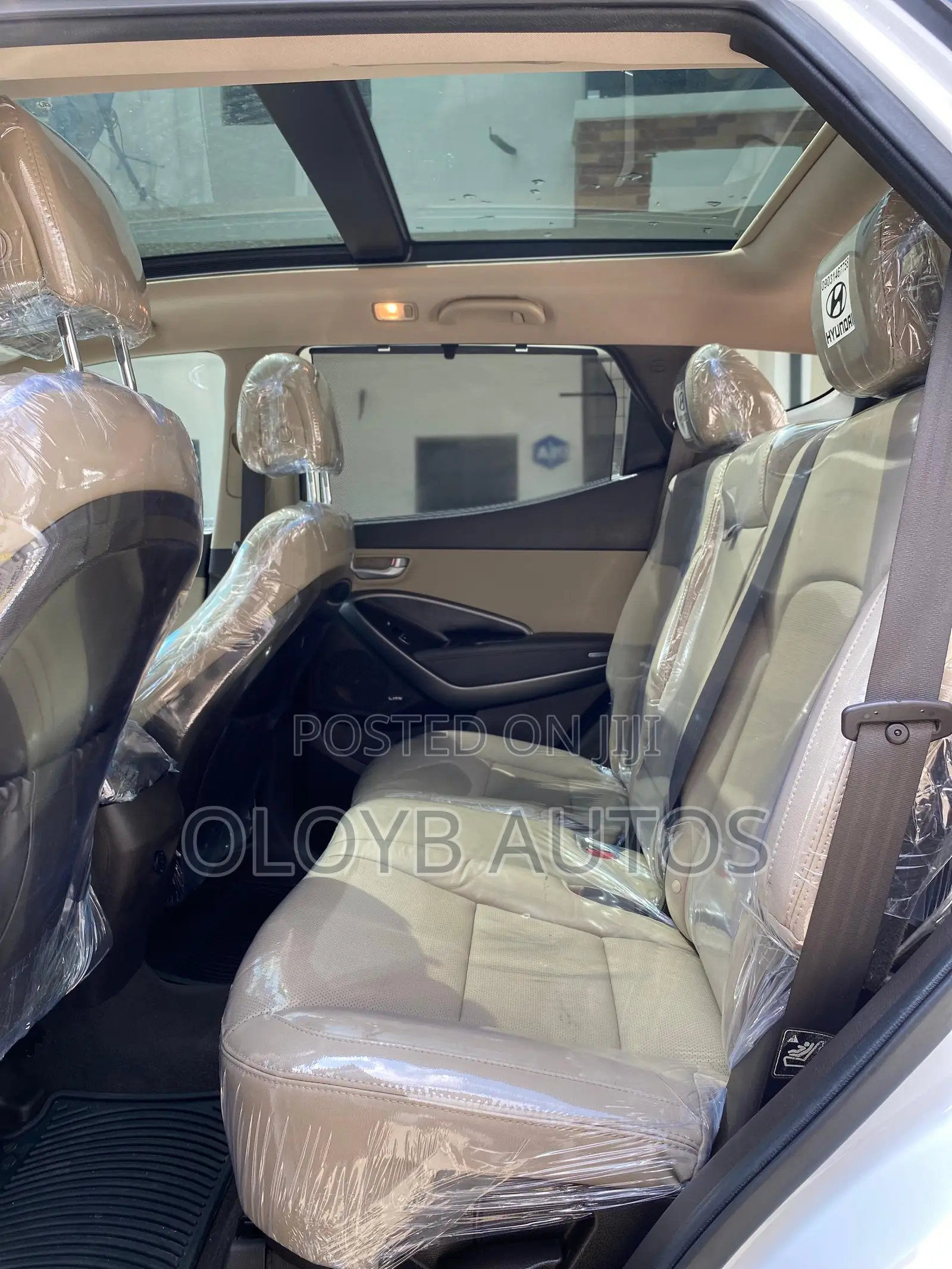 Hyundai Santa Fe SE AWD 2017 White
