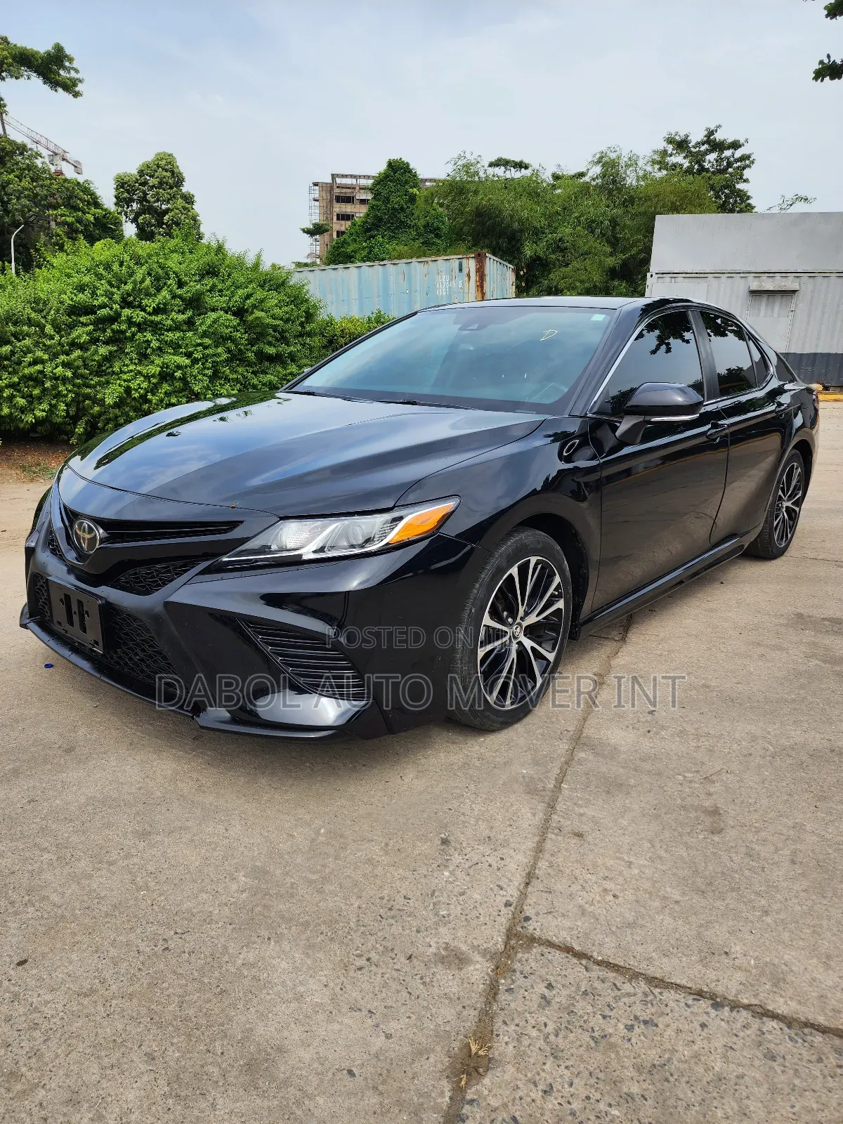 Toyota Camry SE (2.5L 4cyl 8A) 2019 Black