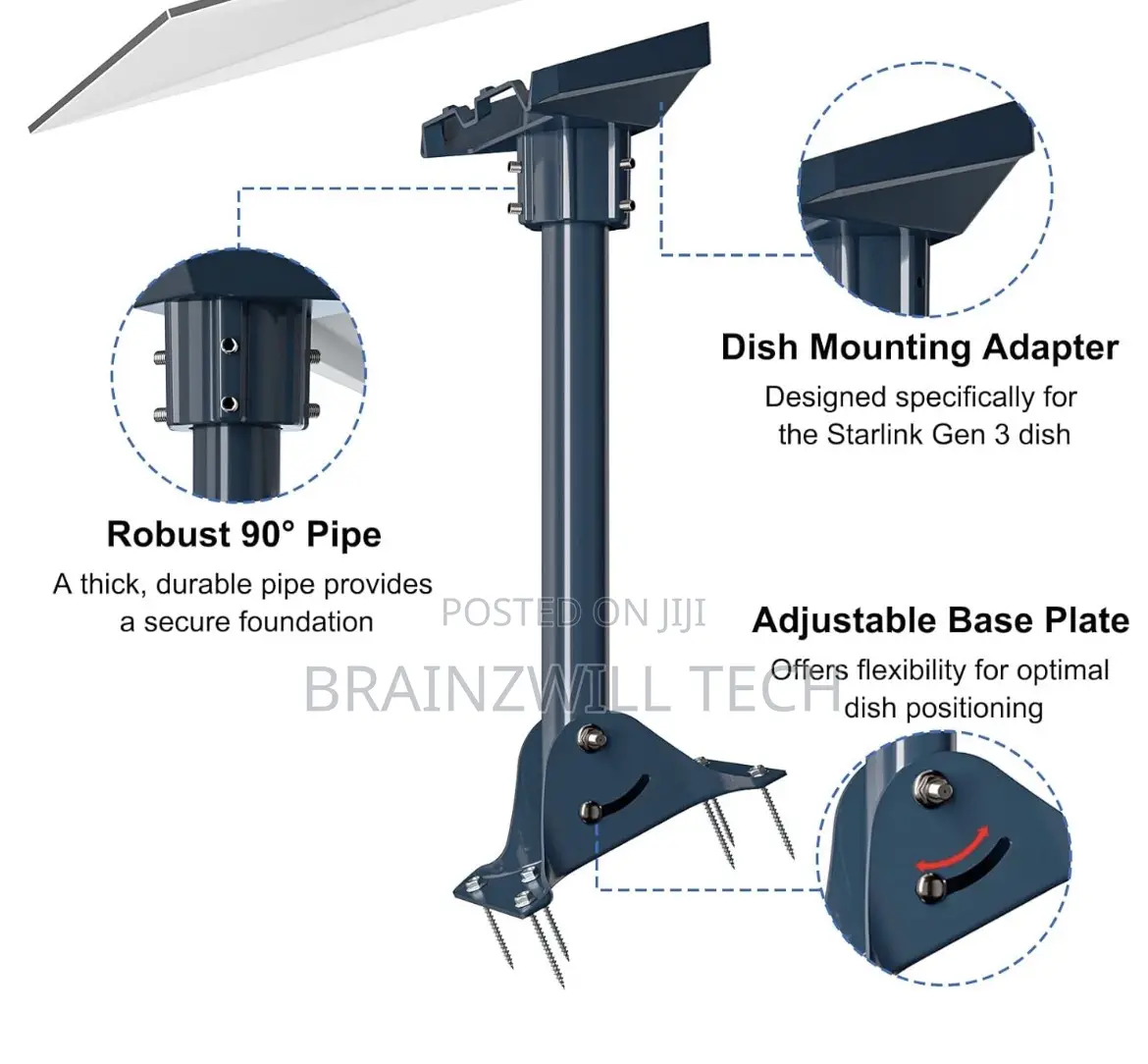 Starlink Gen 3 V4 Roof Mount Pole