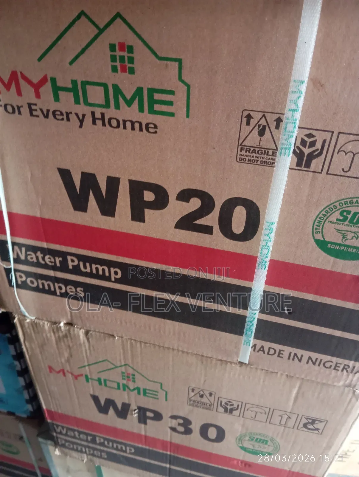 Water Pump Machinery 3inch My Home