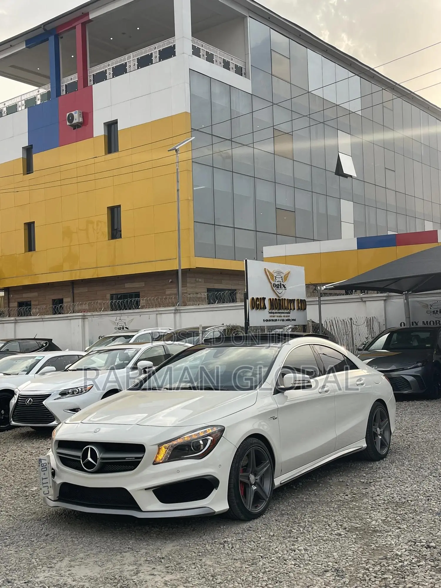 Mercedes-Benz CLA-Class AMG CLA 45 4MATIC Sedan 2016 White