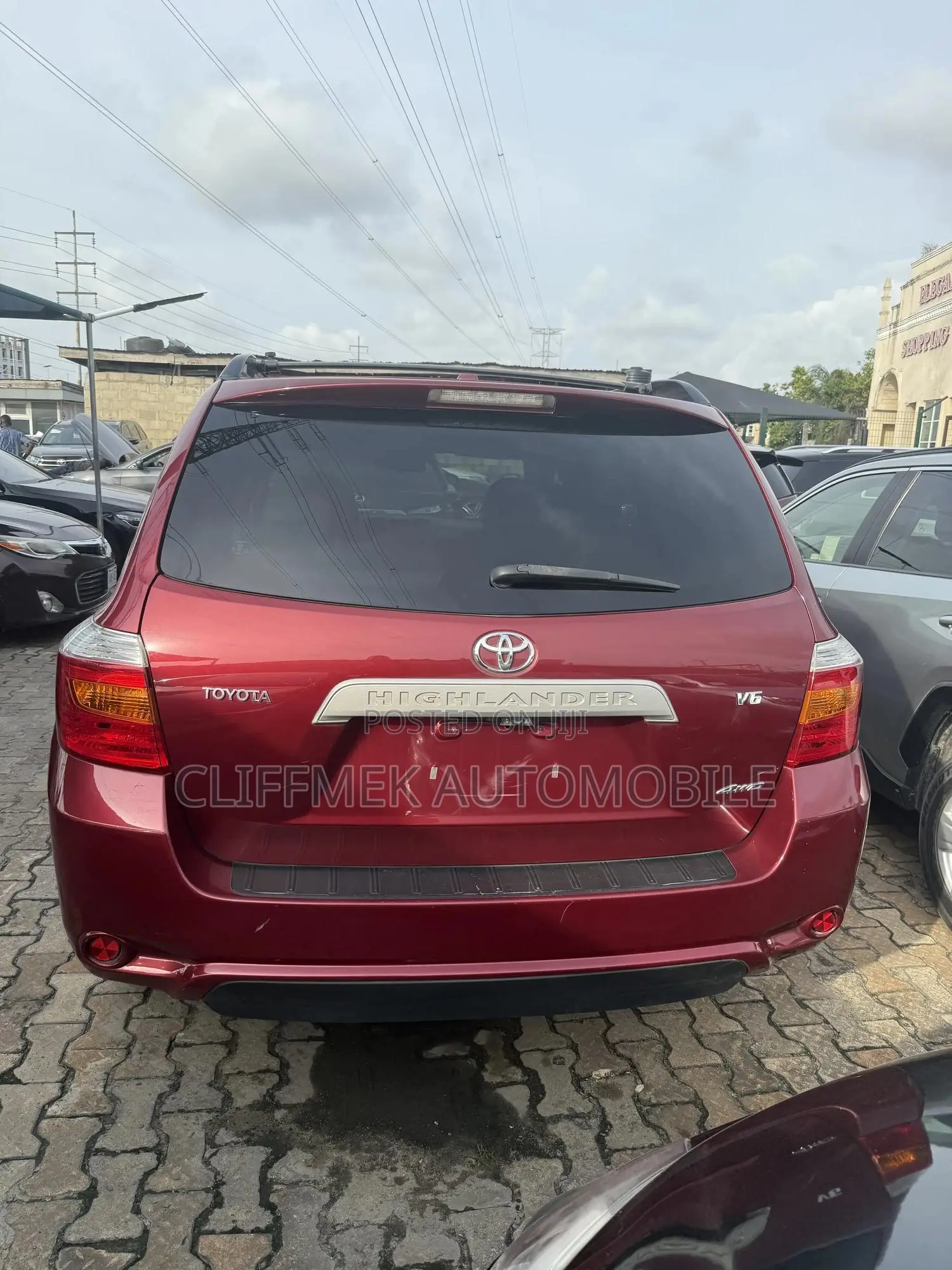 Toyota Highlander SE 2010 Burgundy
