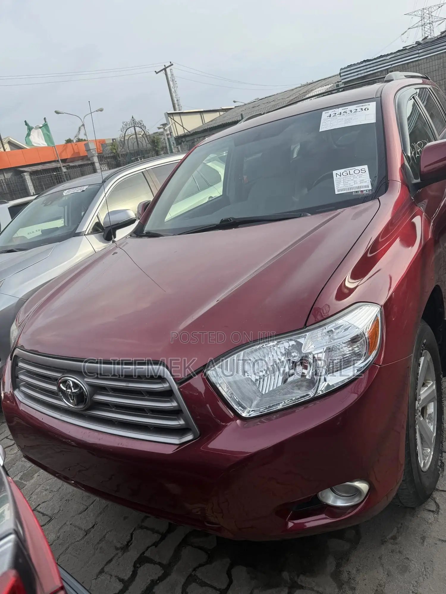 Toyota Highlander SE 2010 Burgundy