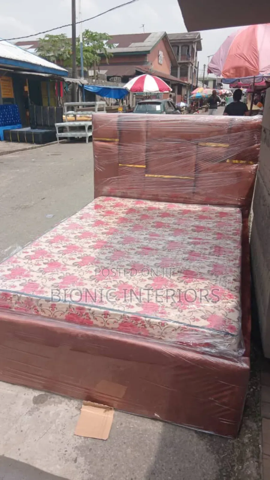 6 by 6 Bed and Bedframe