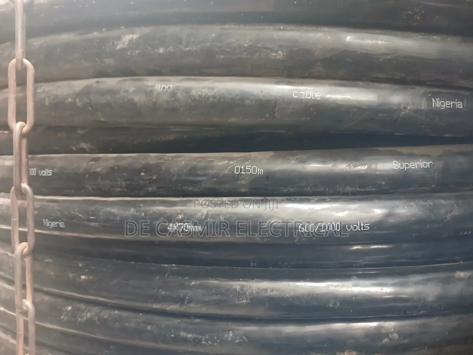4x70mm2armoured Cable