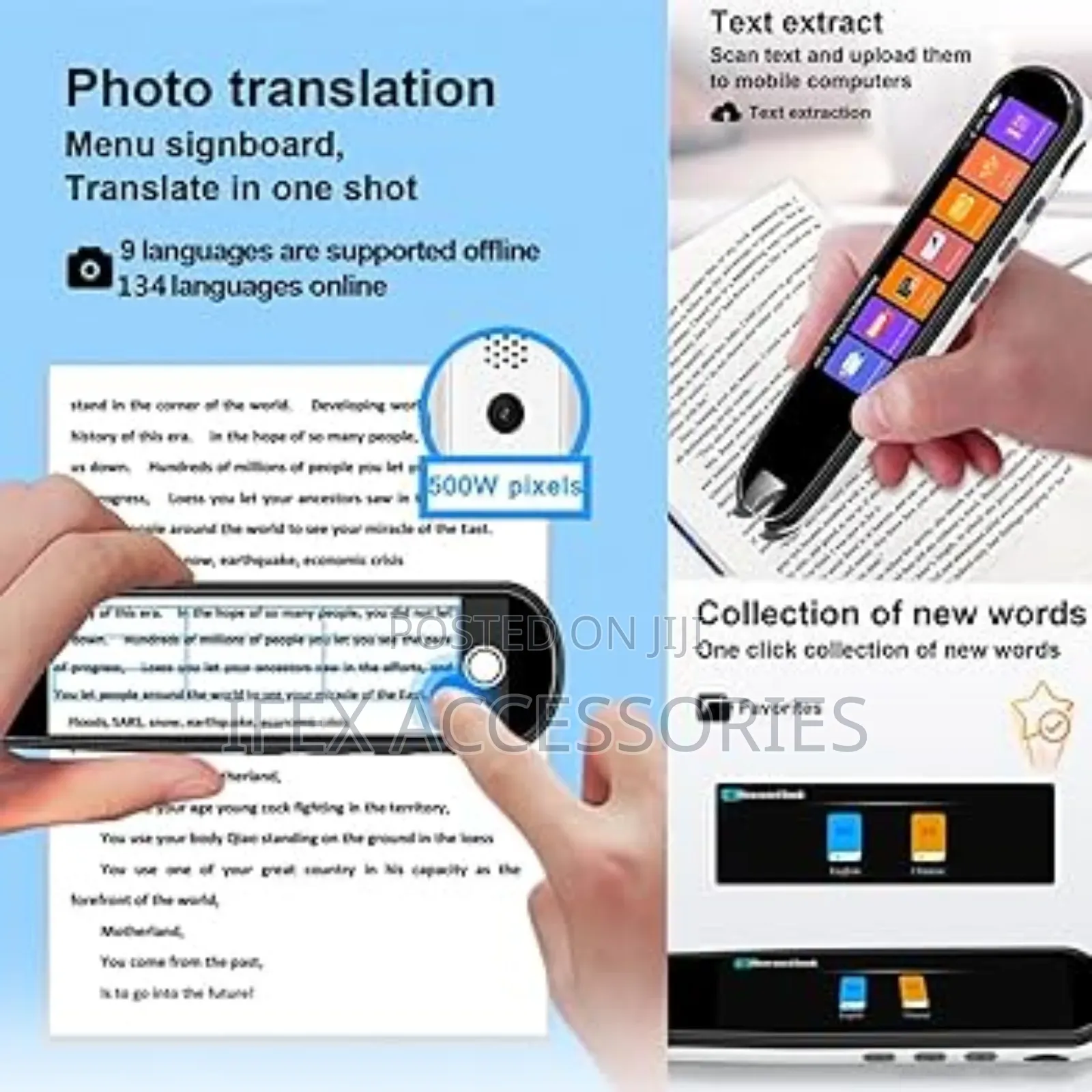 Green Lion Translation Pen (3-Mode Translation)