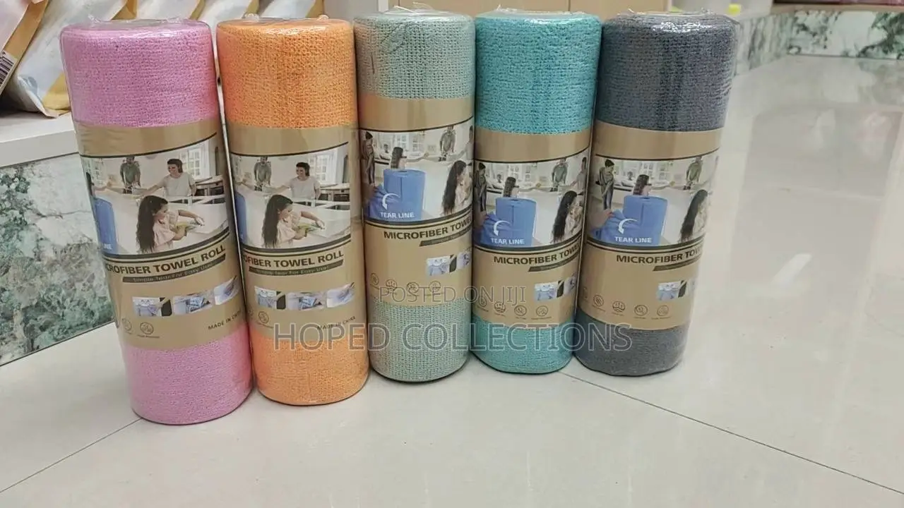 Reusable Microfiber Towel(50 Rolls)