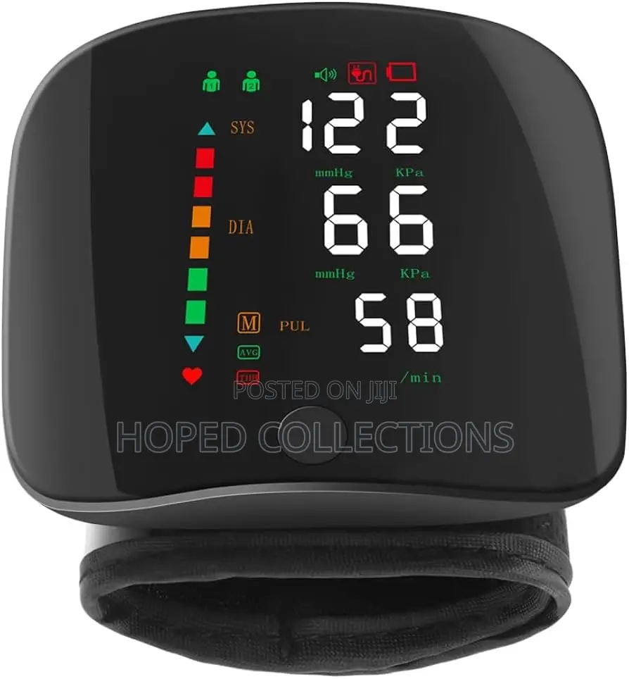 Rechargeable Wrist Blood Pressure Monitor