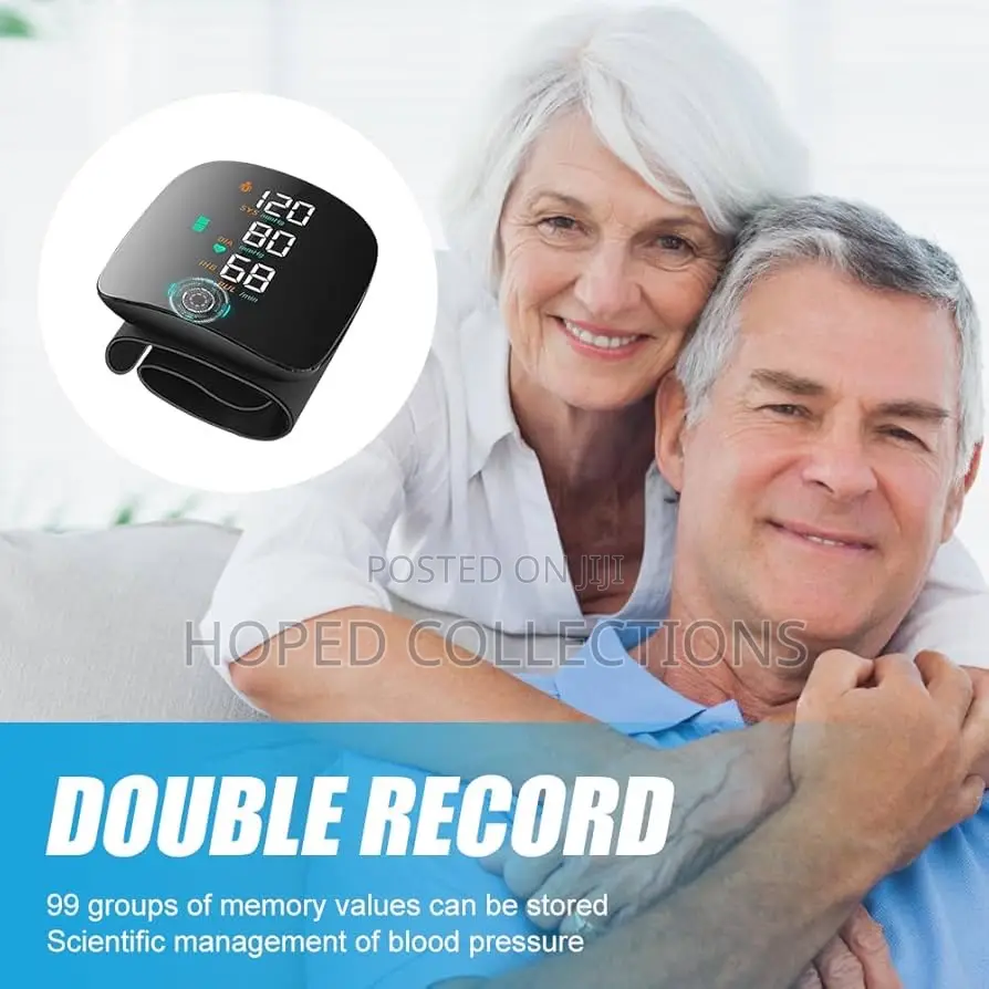 Rechargeable Wrist Blood Pressure Monitor