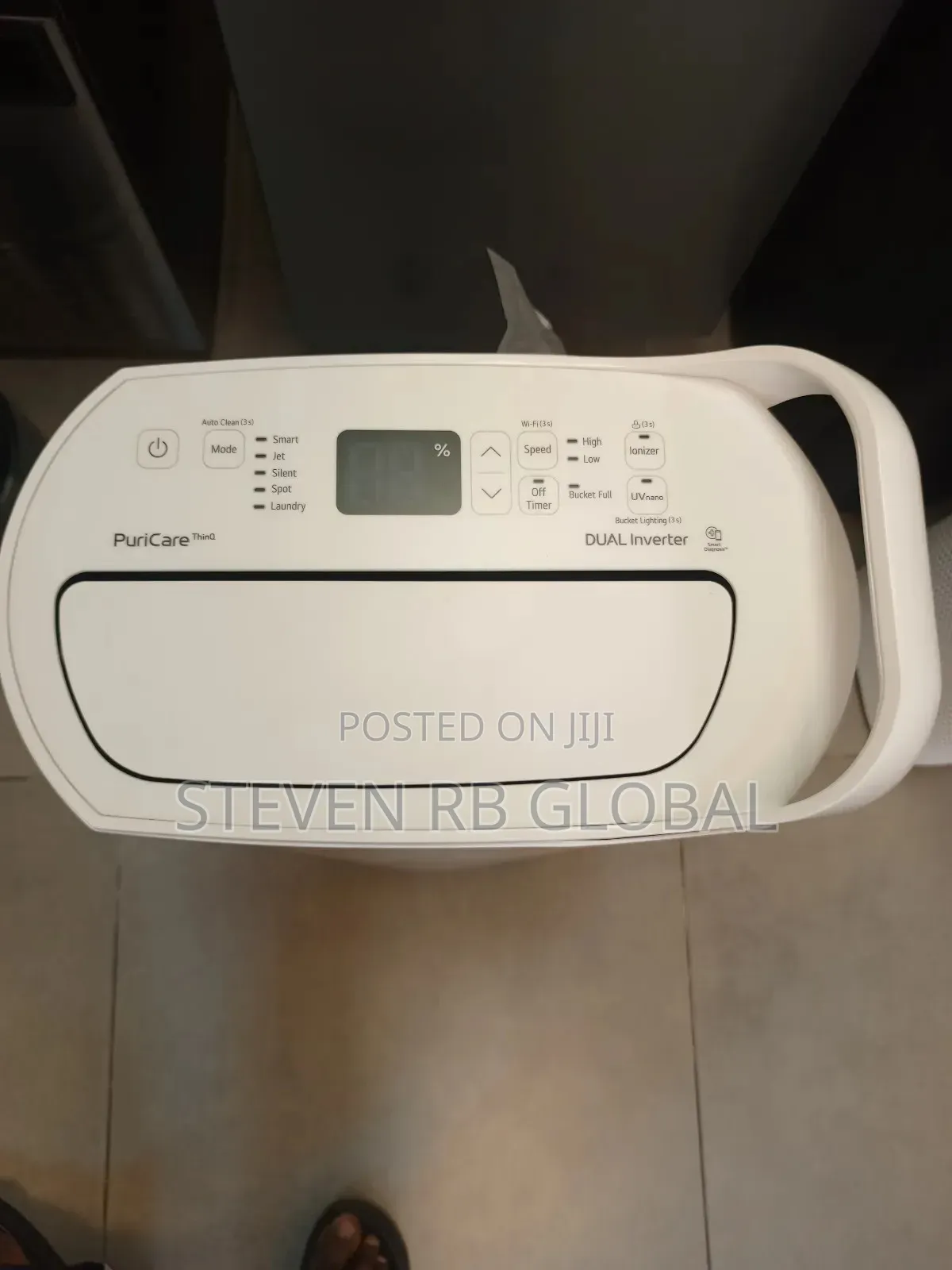 Lg 28l Dual Inverter Dehumidifier With Ionizer | Md16gqwe0