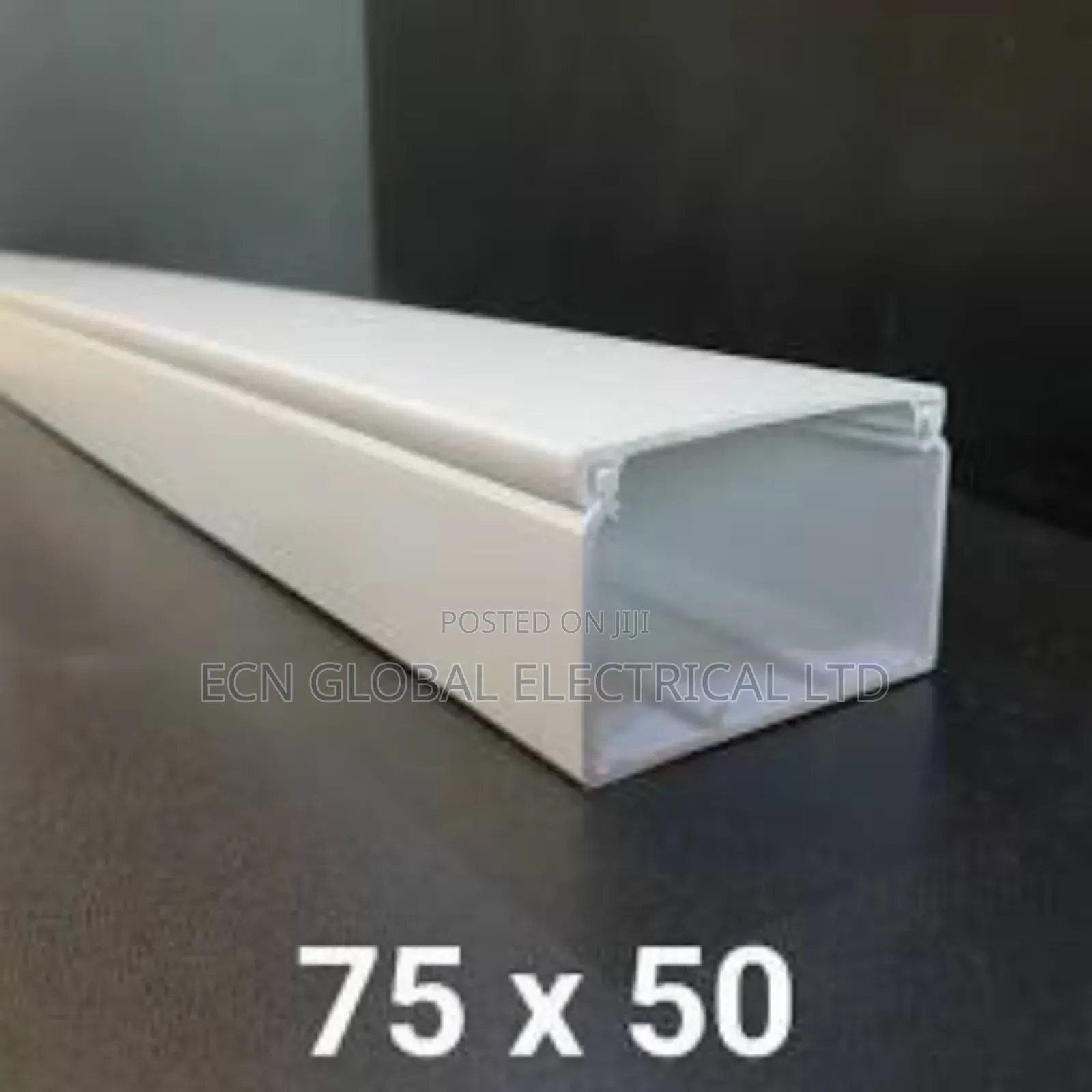50×75mm Pvc Cable Trunking – Durable Wiring Duct