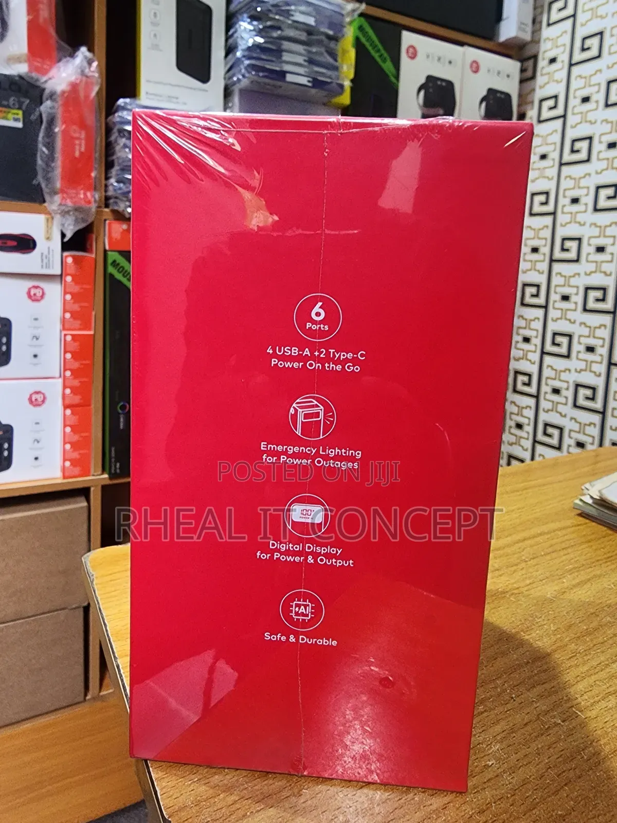 Itel Power Bank 60,000mah 65w Phone/Type-C Laptop