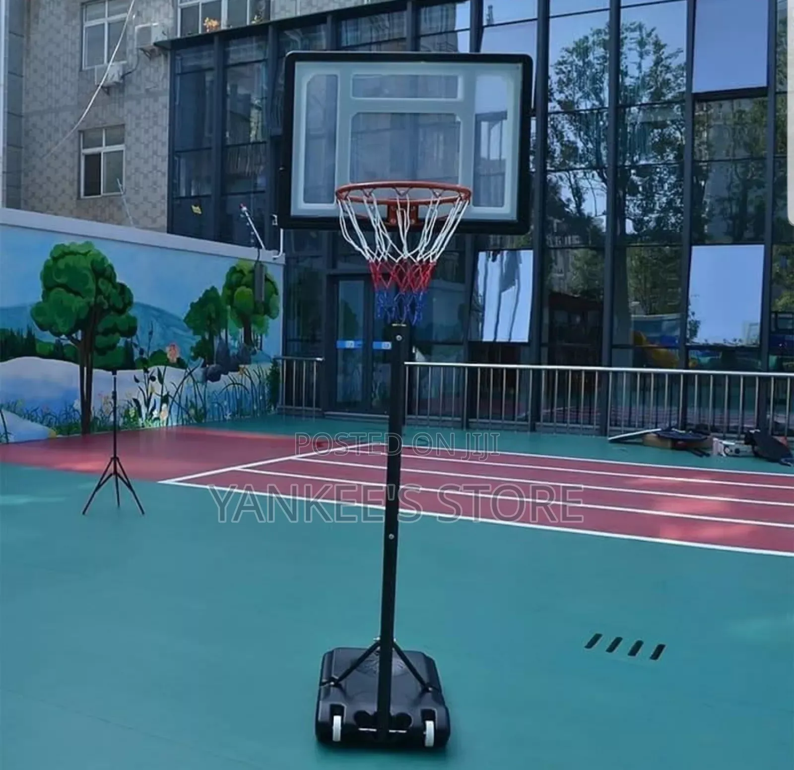 Original Indoor Basketball Stand