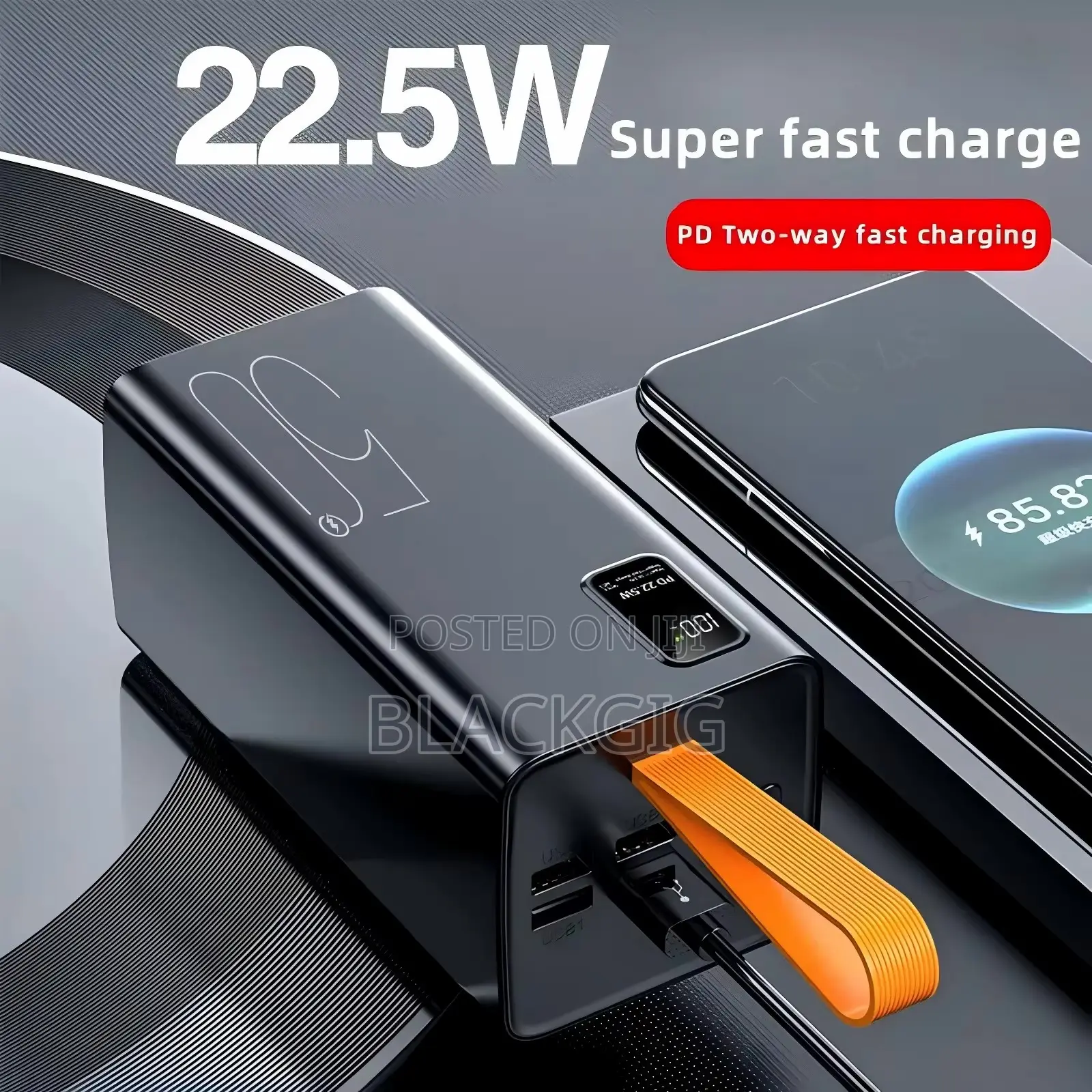 50000mah Powerbank 22.5w Typec Outlet Power Bank