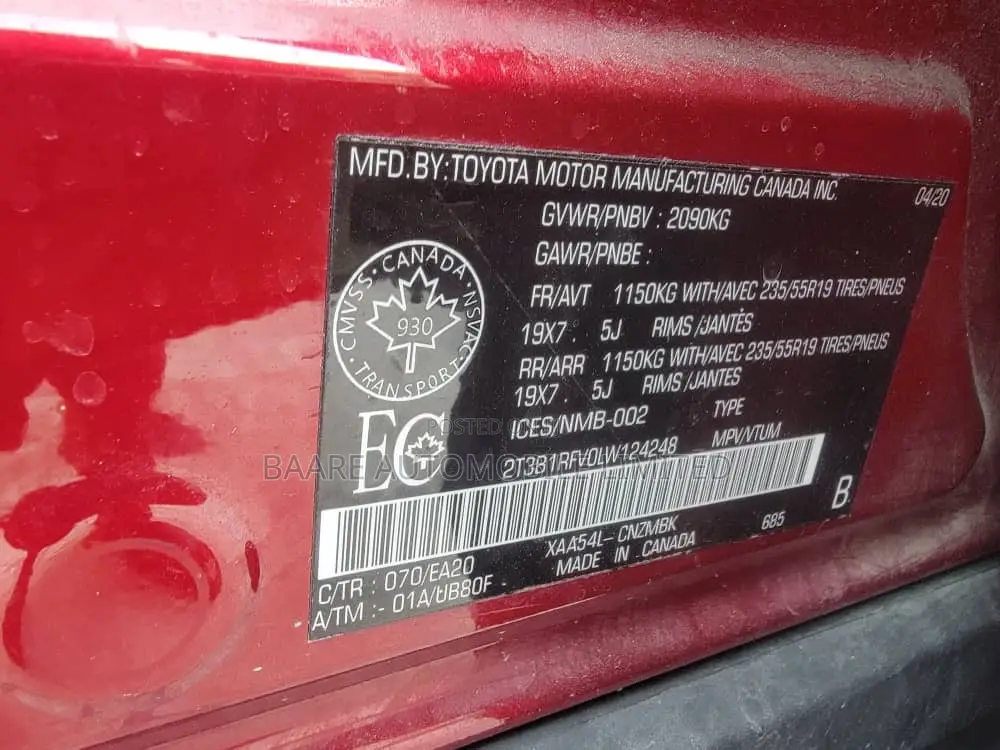 Toyota RAV4 2020