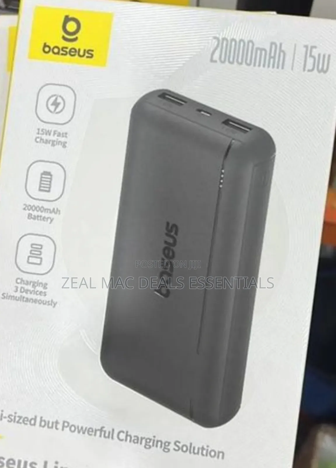 Baseus Power Bank 20000mah/15w