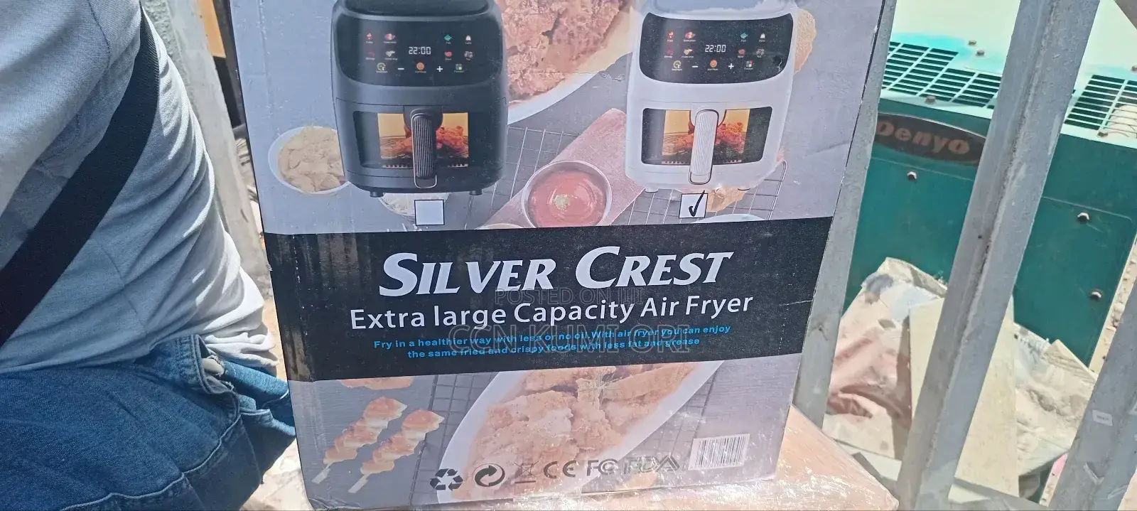 Silver Creast 12litres Air Fryer Extra Large Capacity. 3500 Watts.