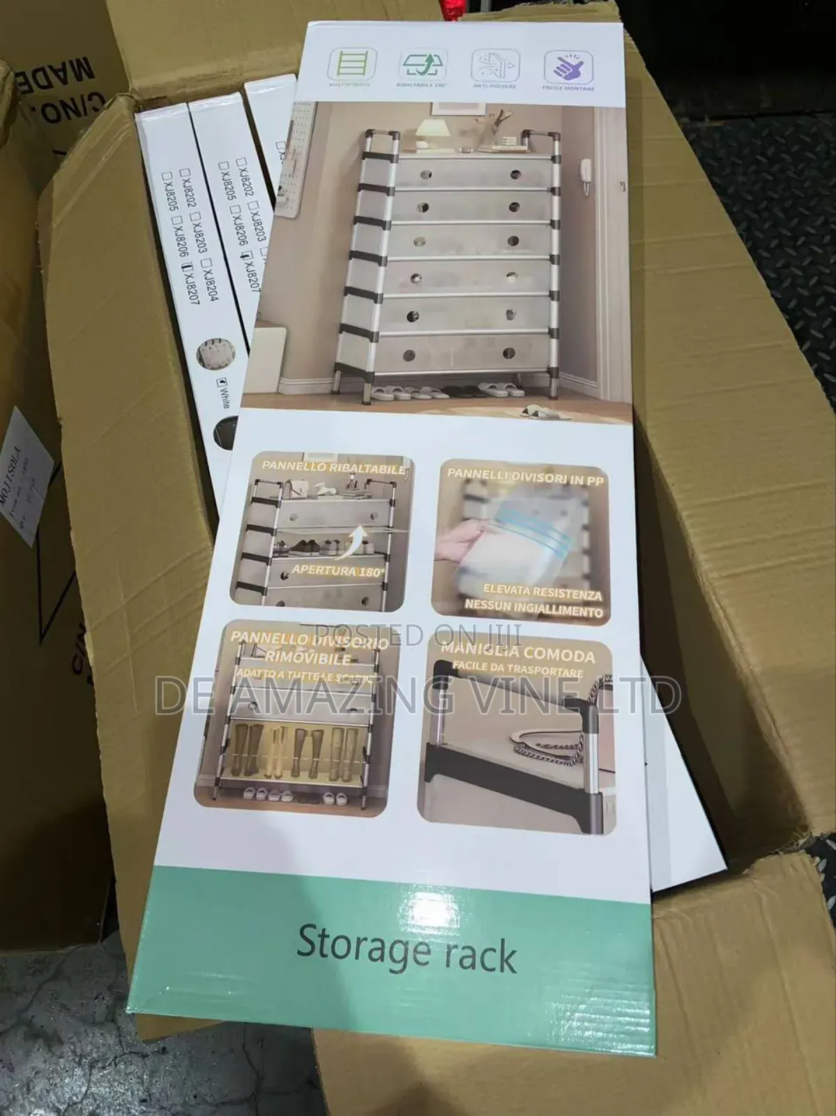 2layers Shoe Rack With Cover