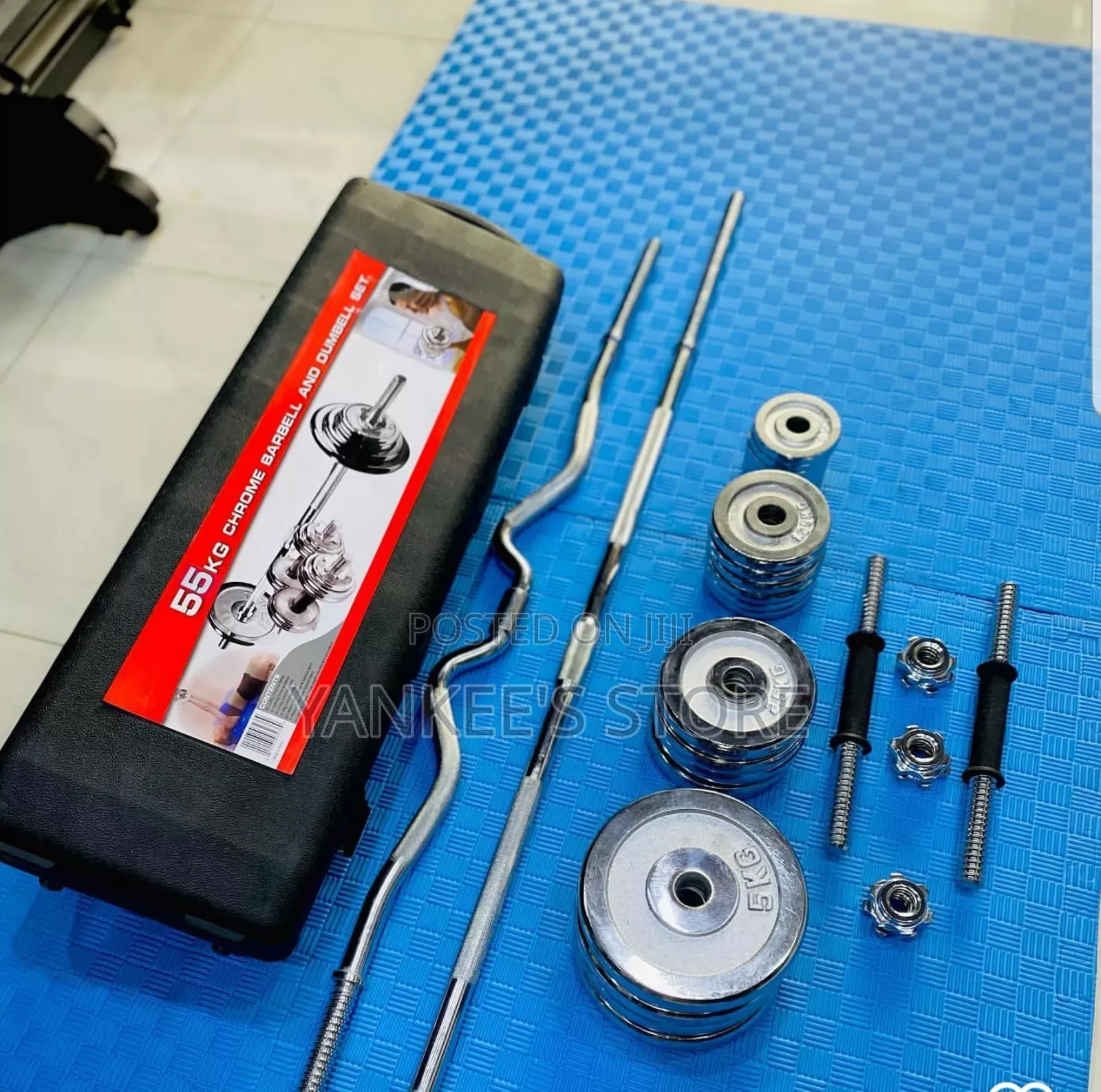 Brand New 55kg Dumbbell With Box