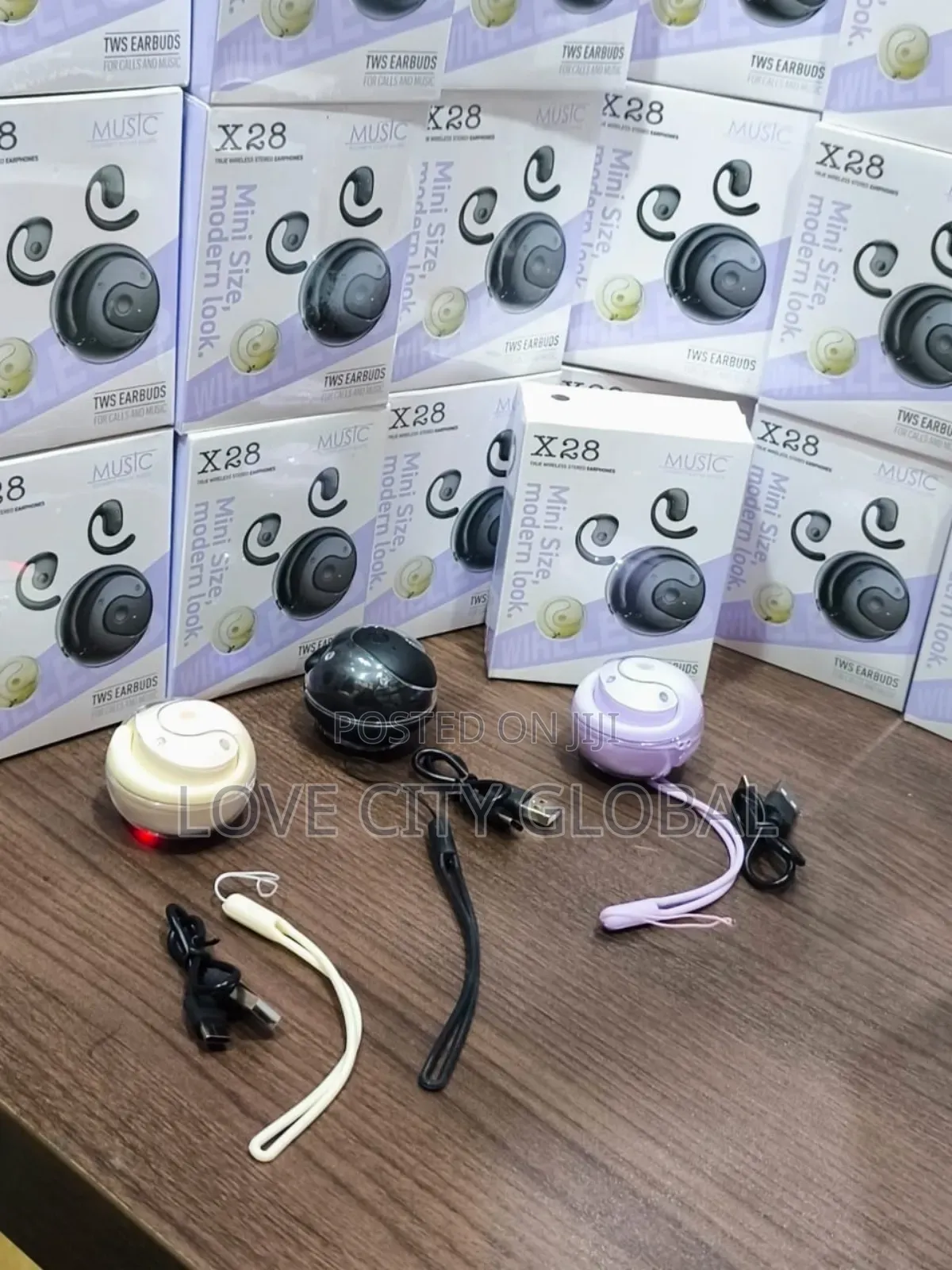 X28 True Wireless Stereo Earphones Anc Earbuds Bt Sport Gaming Earpod