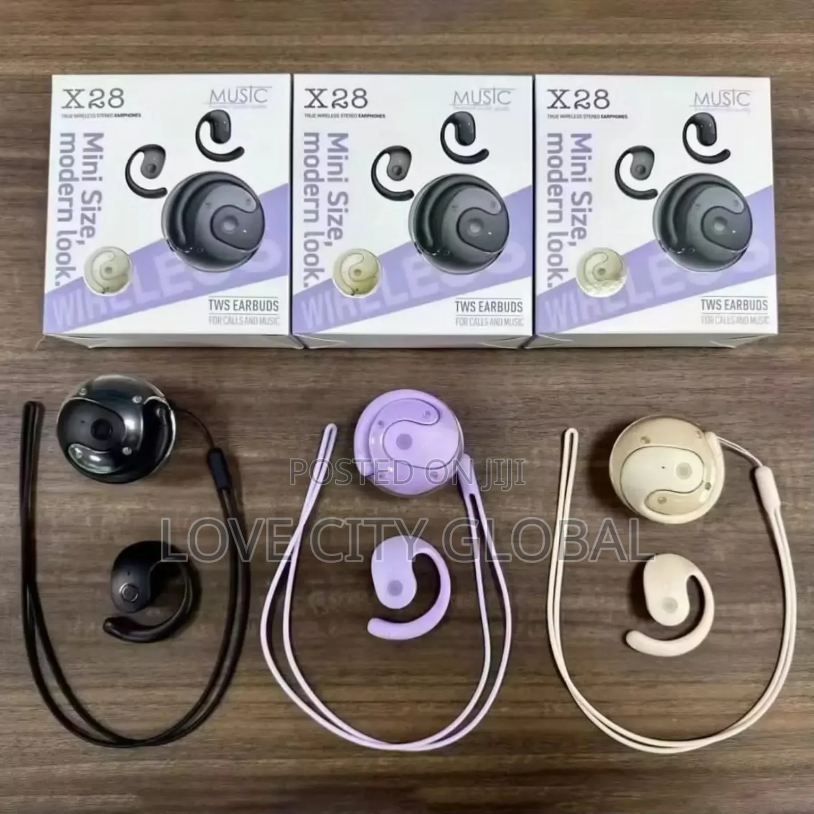 X28 True Wireless Stereo Earphones Anc Earbuds Bt Sport Gaming Earpod