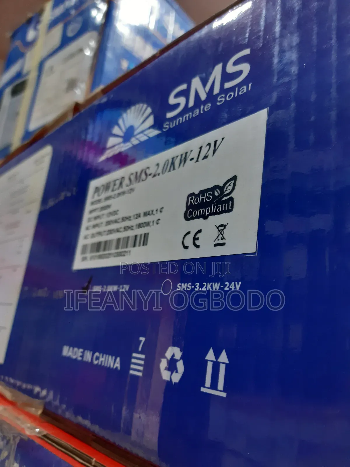 SMS Solar Inverter 2kva 12v