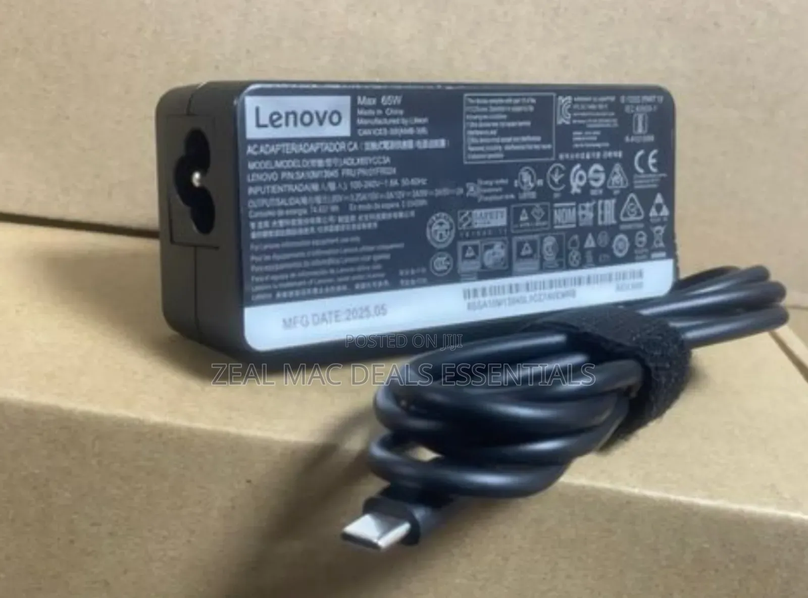 Lenovo 65w Typec Laptop Pc Charger Adapter
