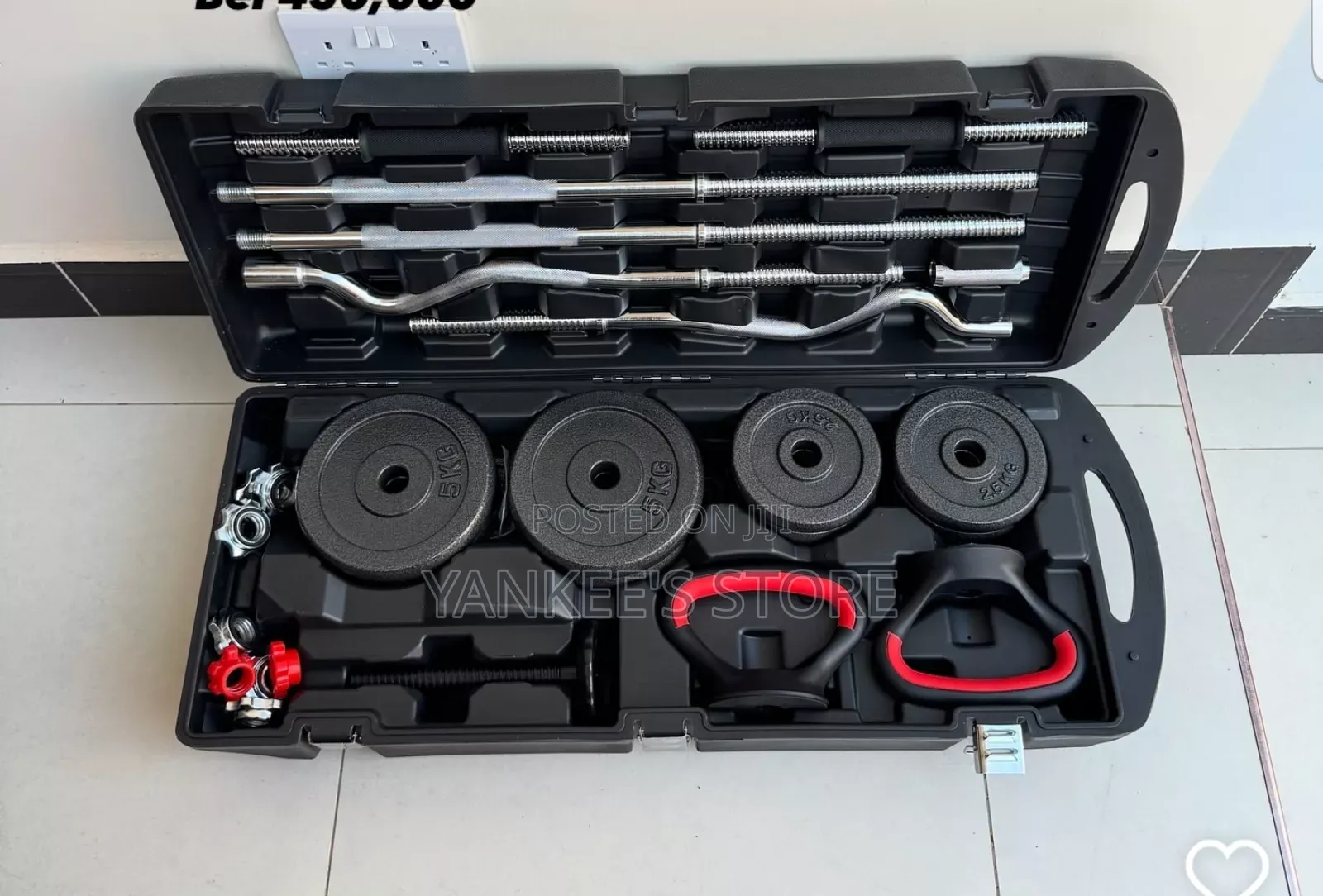 Brand New 58kg Dumbbell With Box