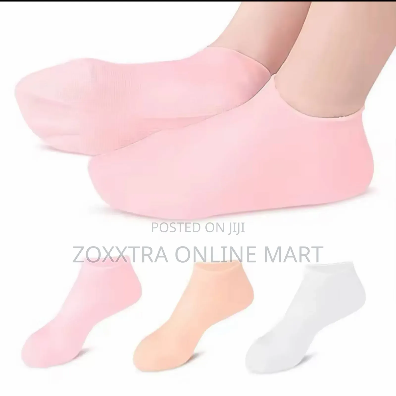 Silicone Moisturising and Exfoliating Heels Socks