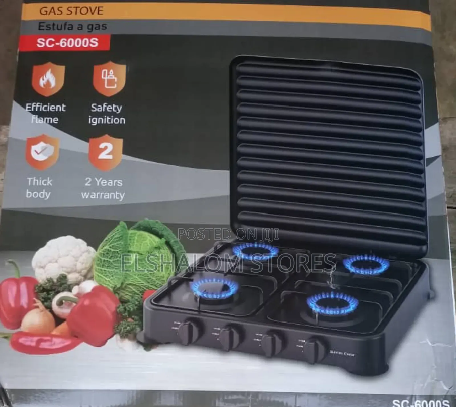 4 Face Gas Burner