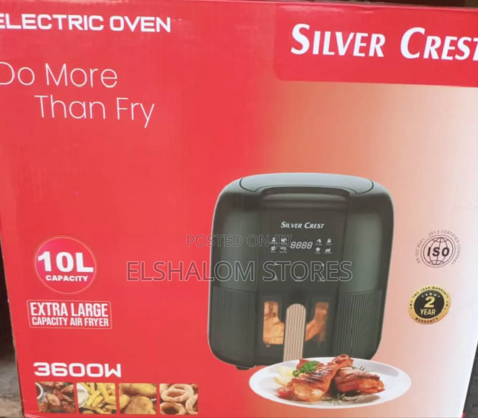 10 Litres Electric Oven Airfryer