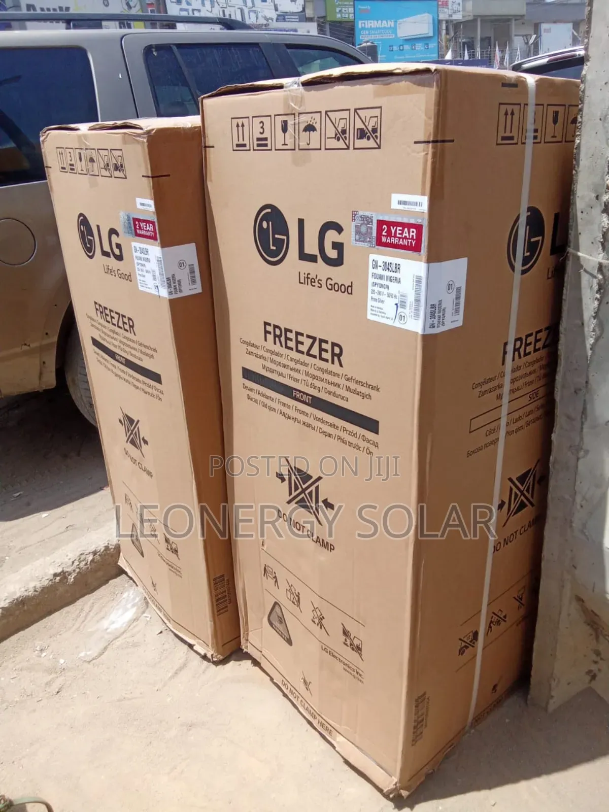 LG Upright Ice Block Freezer 6 Step ( Inverter Based )