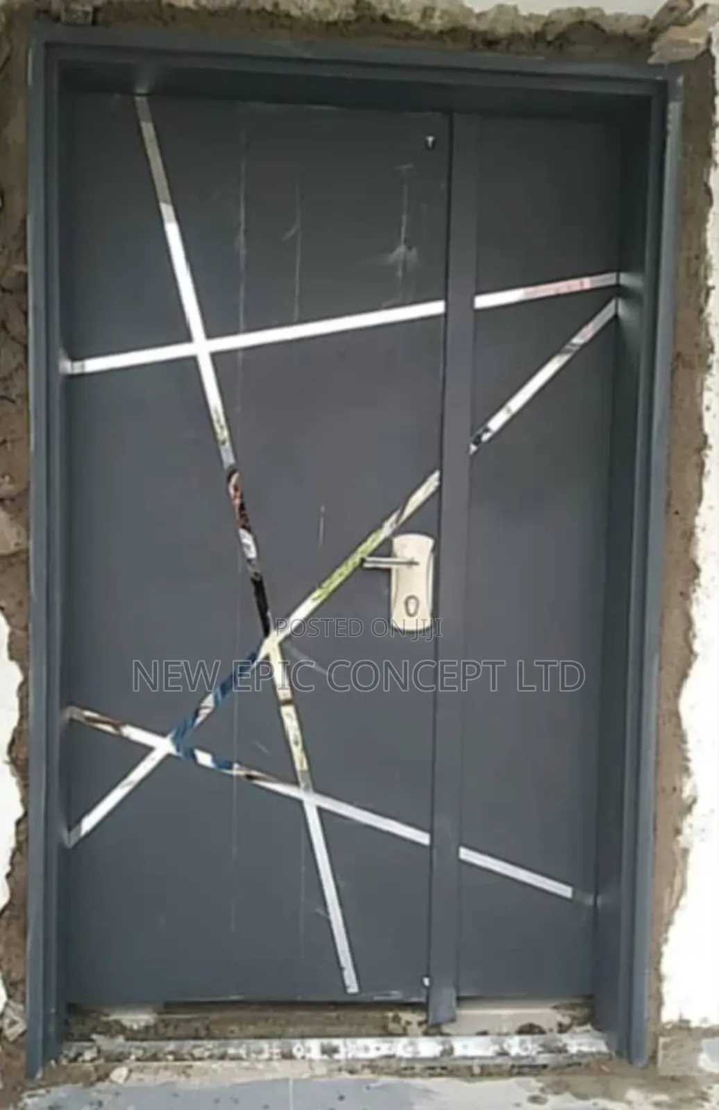 High Quality Steel Security Entrance Door