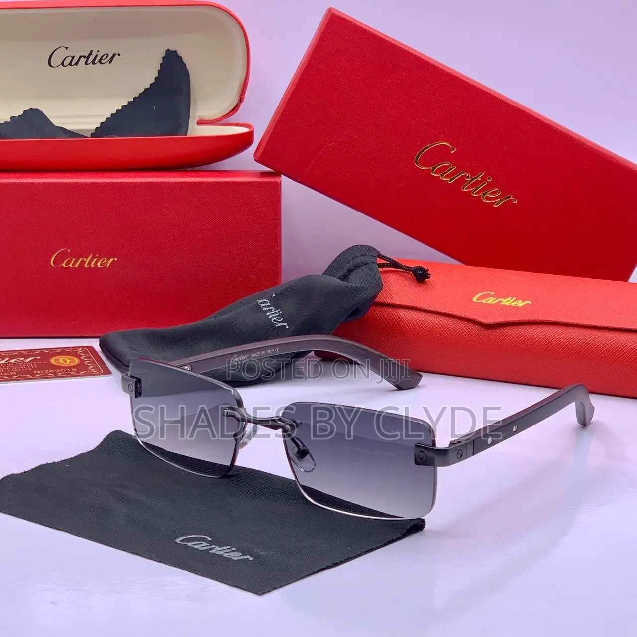 Authentic Cartier Sunglasses - Unparalleled Luxury!