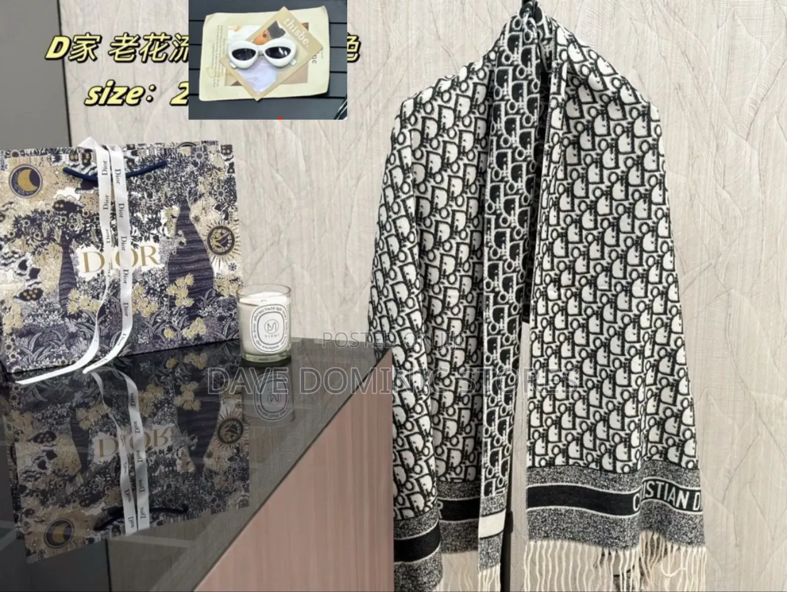 Dior Unisex Muffler