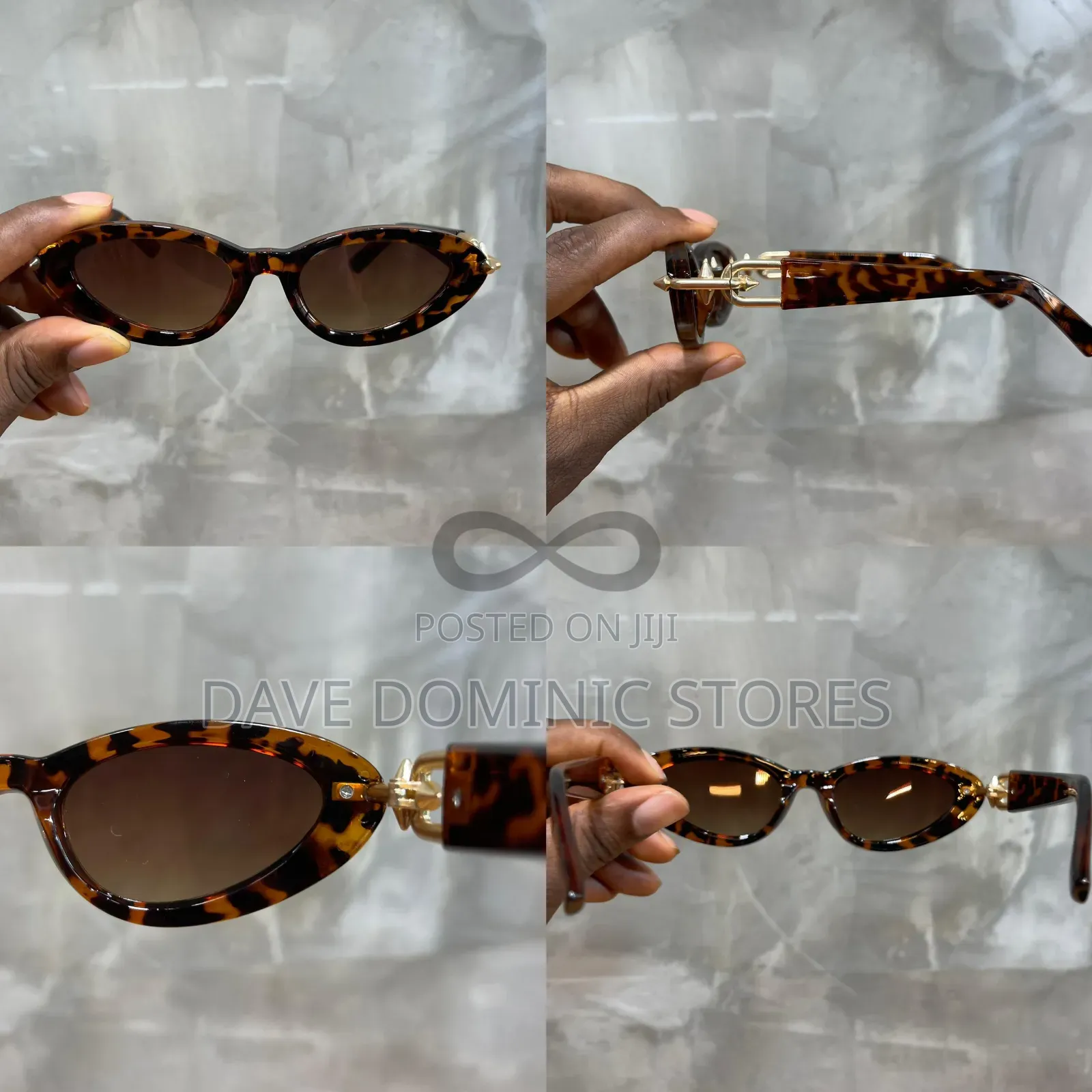 Jiggy Animal Skin Sunglasses