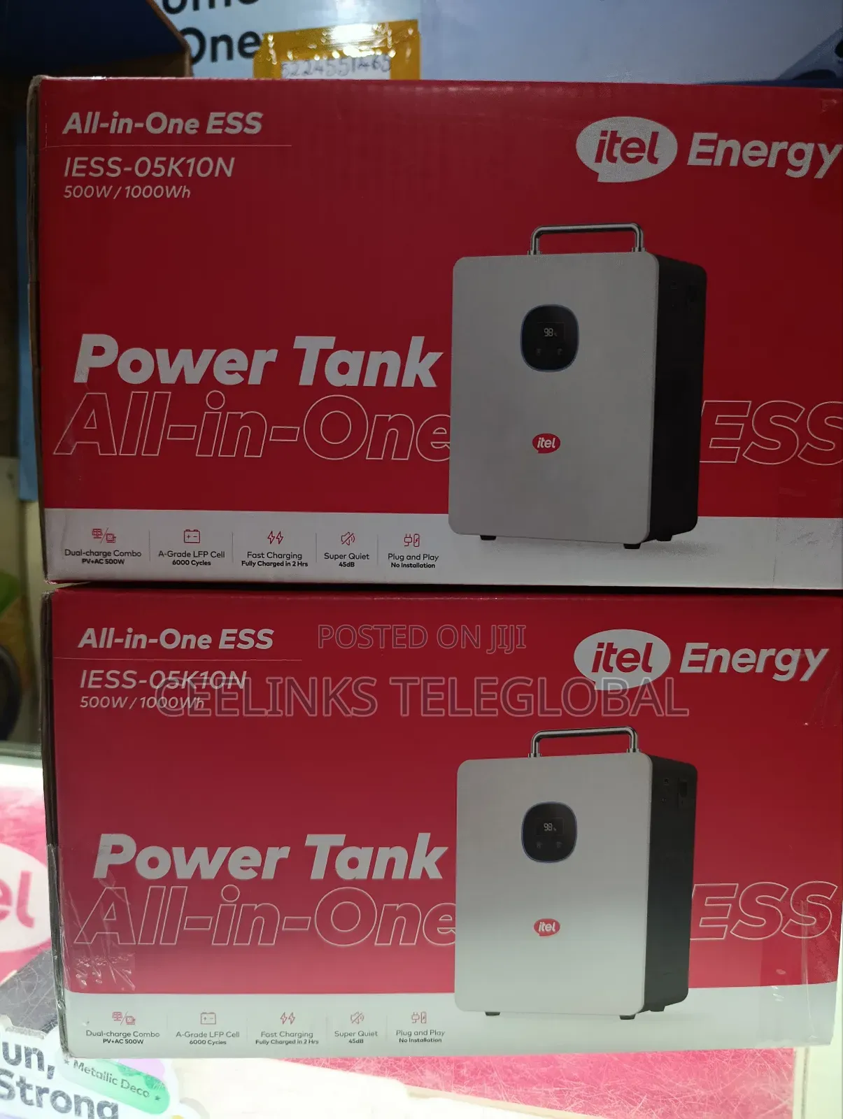 New 500w/1000kwh All in One Itel Power Tank