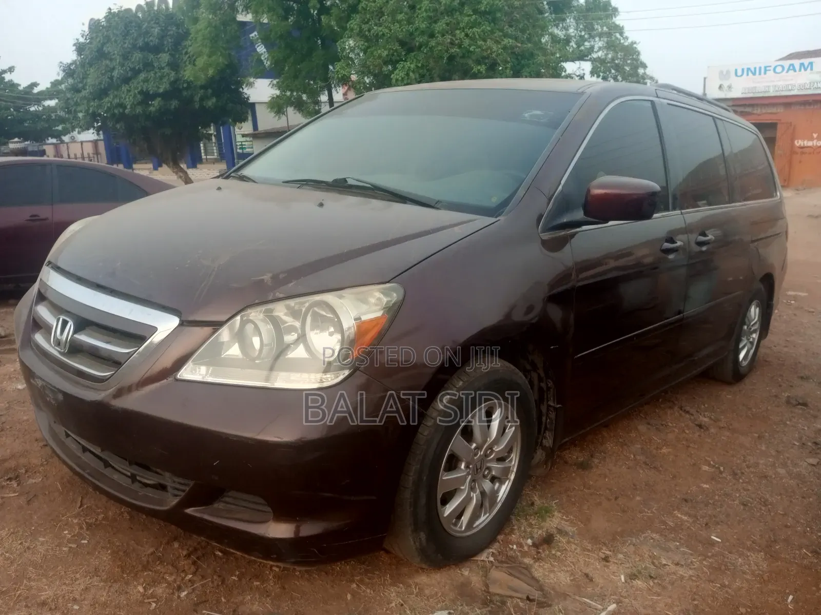 Honda Odyssey EX-L DVD 2008 Maroon