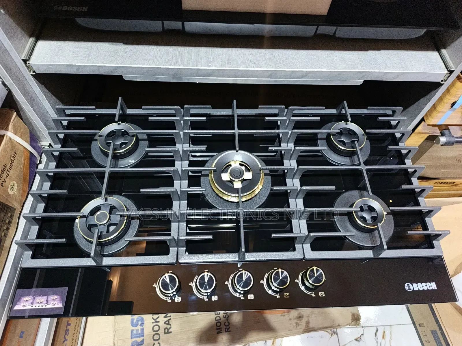 Original Bosch Built-in Premium Quality 5 Burners Gas Cooker Hob 90cm