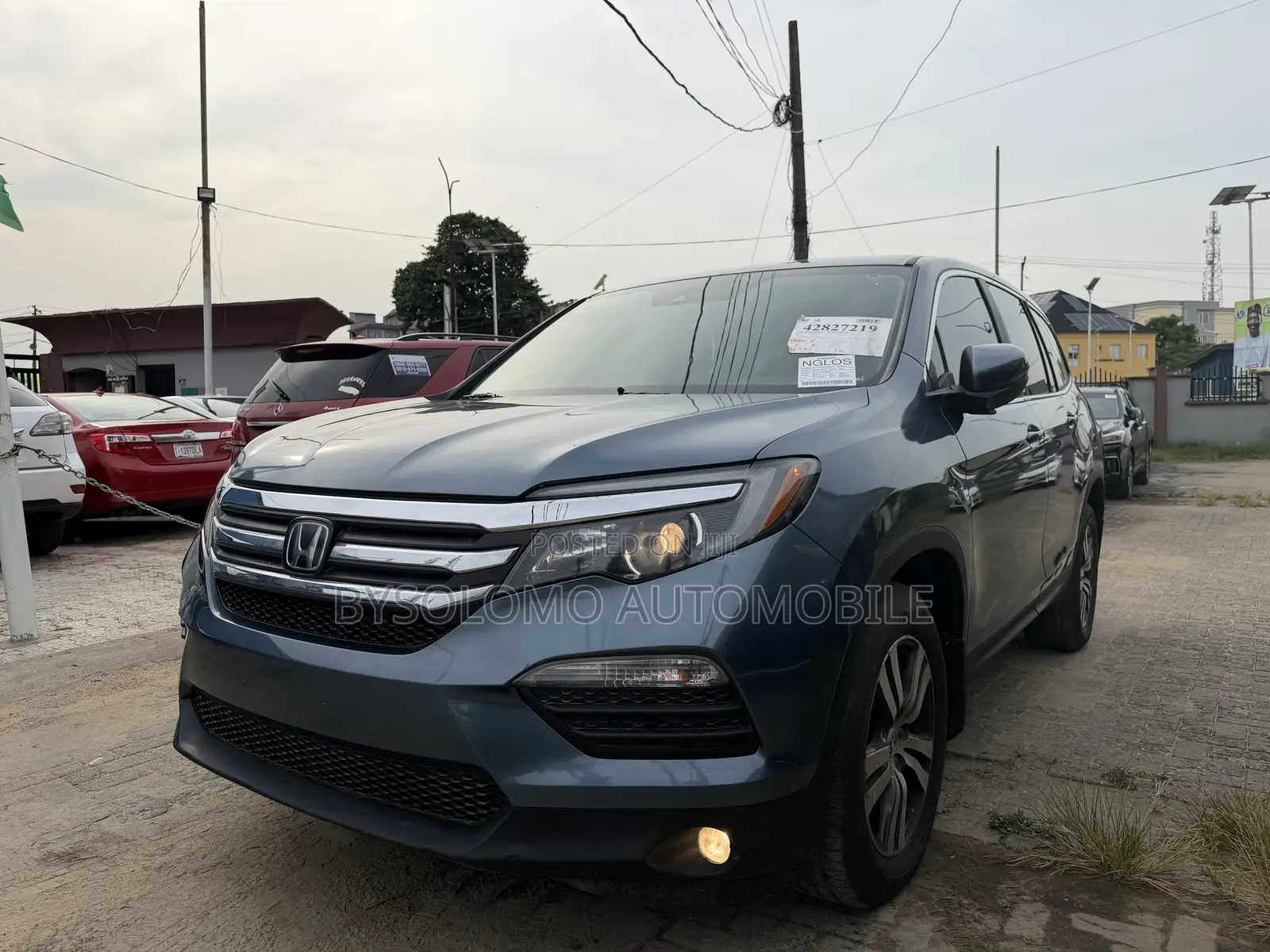 Honda Pilot EX 4dr SUV 4WD (3.5L 6cyl 5A) 2017 Gray