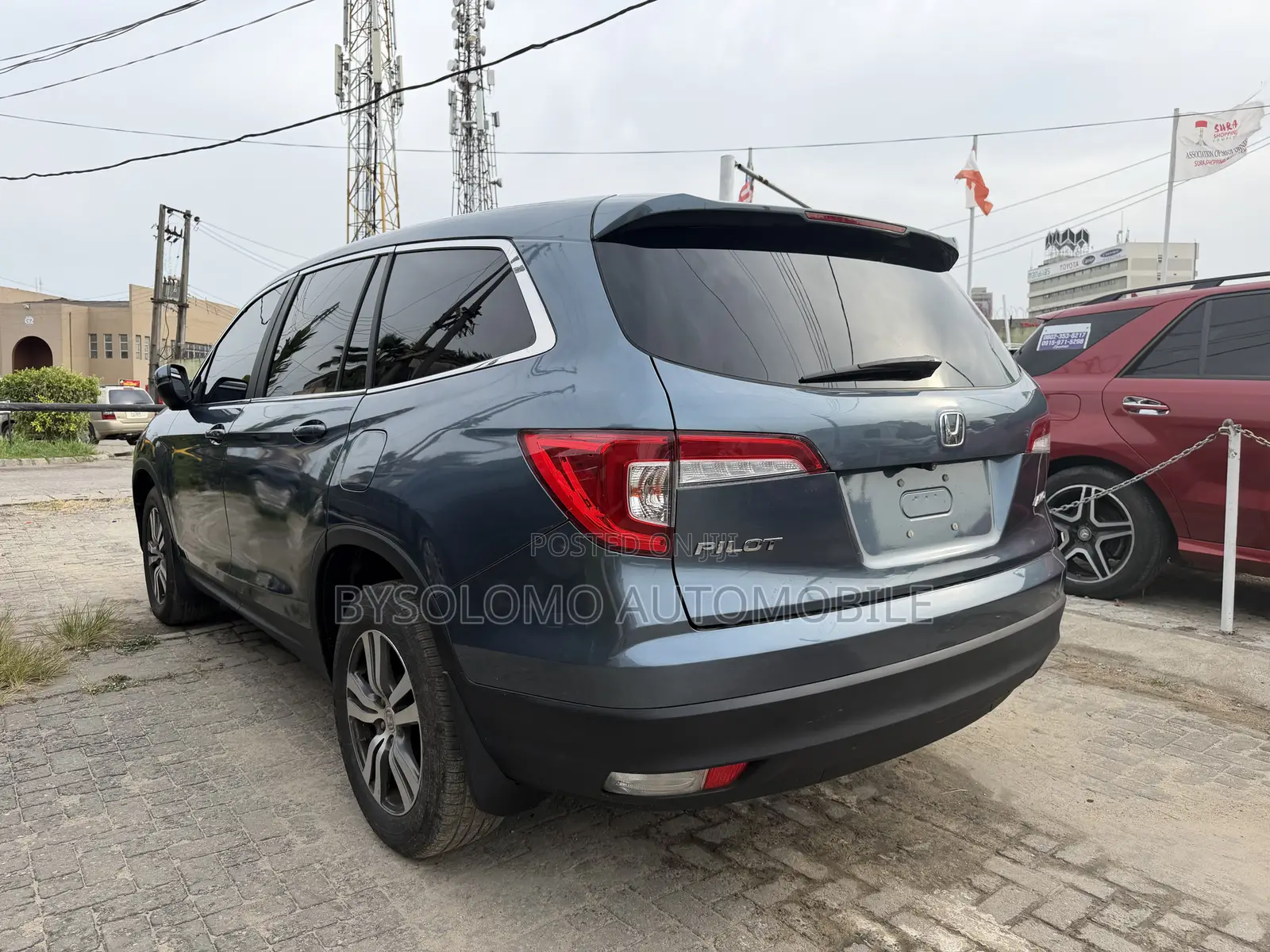Honda Pilot EX 4dr SUV 4WD (3.5L 6cyl 5A) 2017 Gray