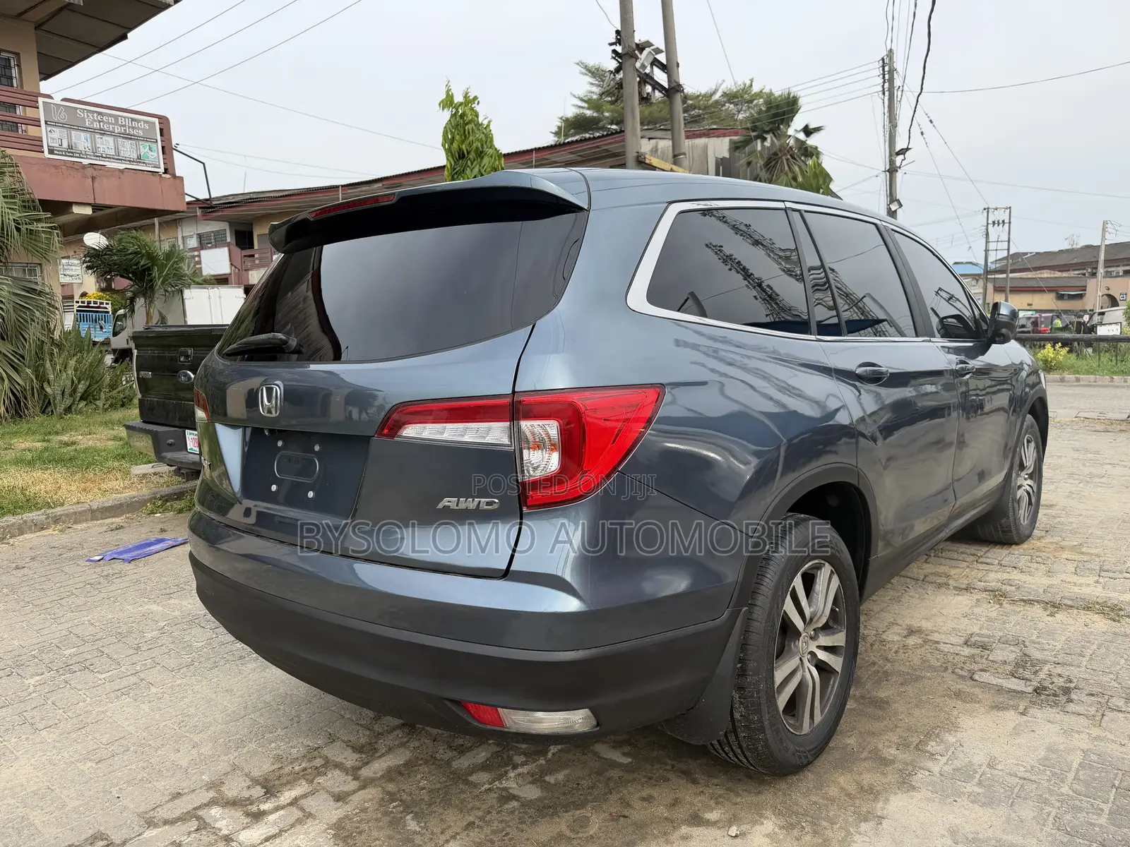 Honda Pilot EX 4dr SUV 4WD (3.5L 6cyl 5A) 2017 Gray