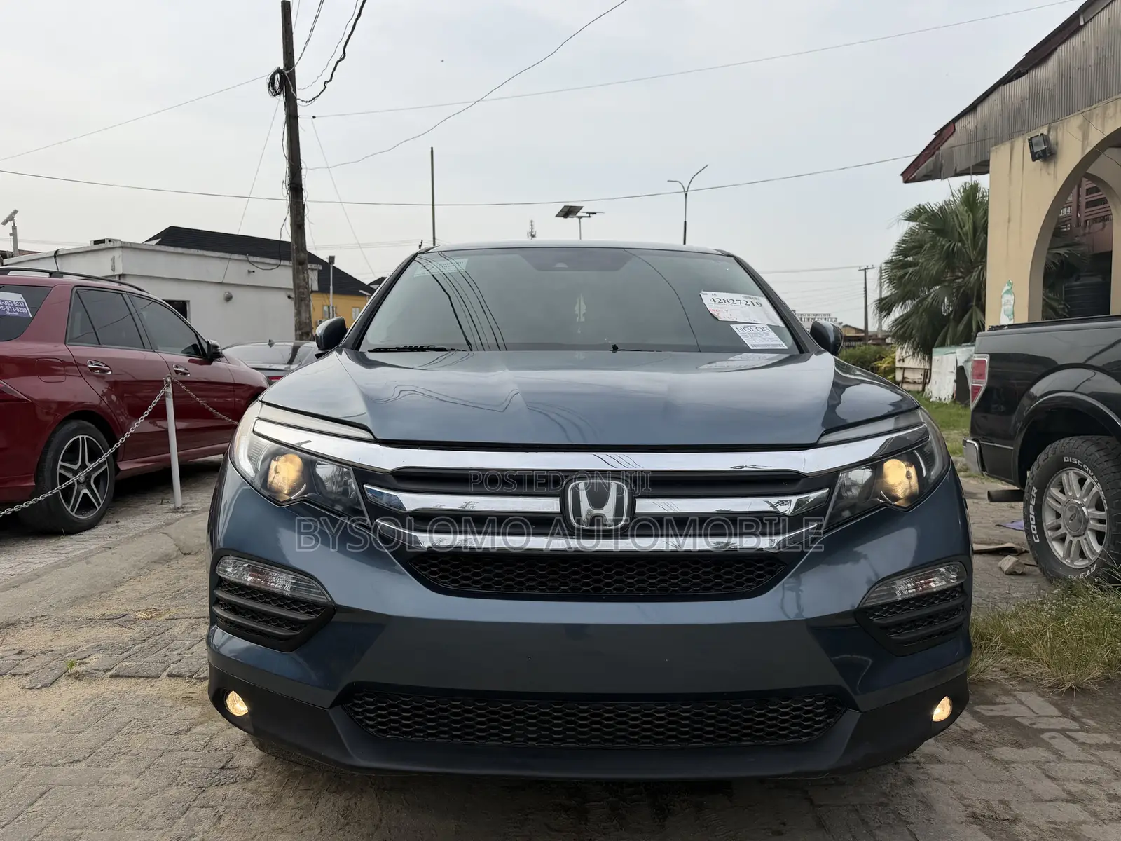 Honda Pilot EX 4dr SUV 4WD (3.5L 6cyl 5A) 2017 Gray