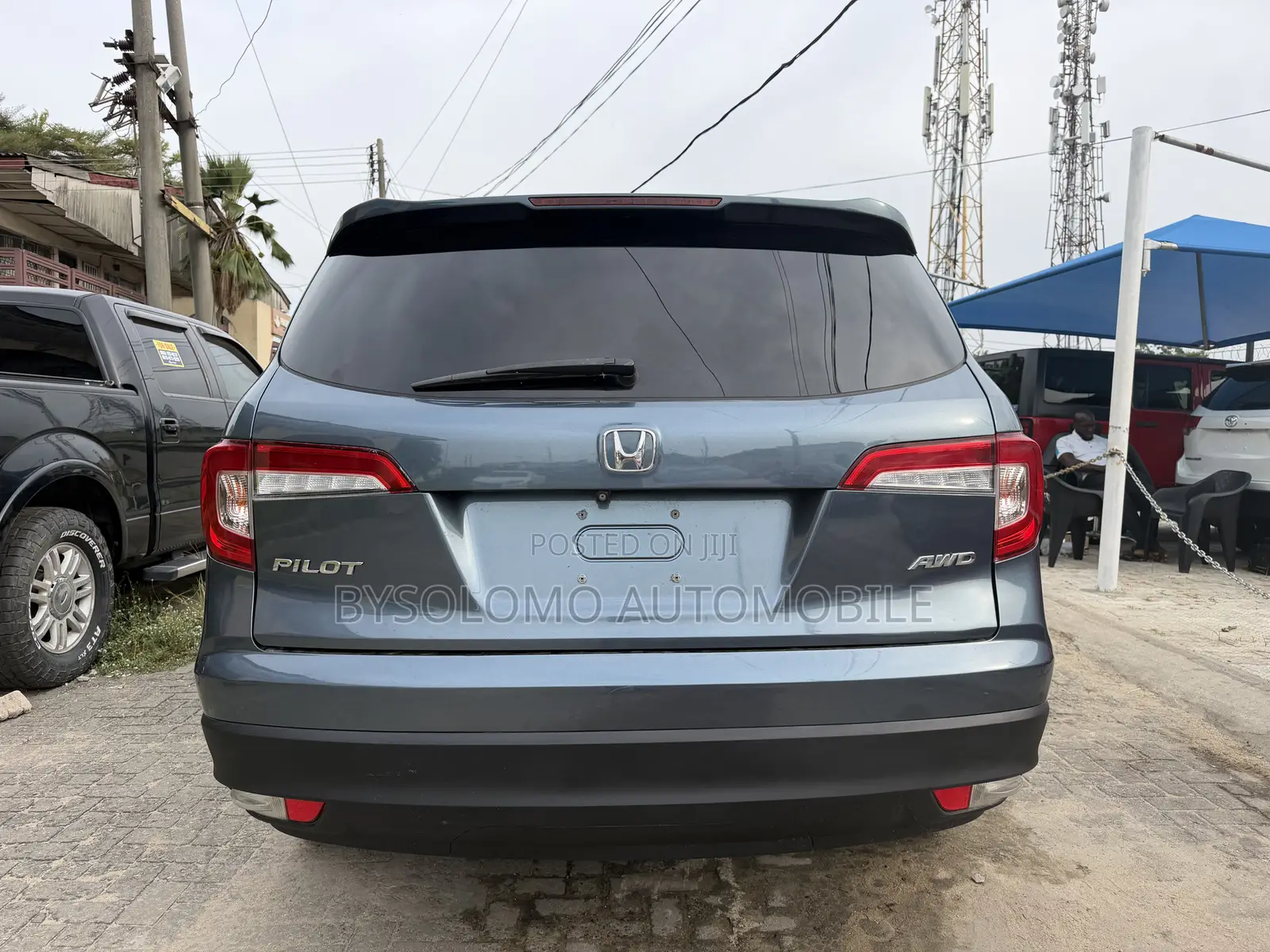 Honda Pilot EX 4dr SUV 4WD (3.5L 6cyl 5A) 2017 Gray